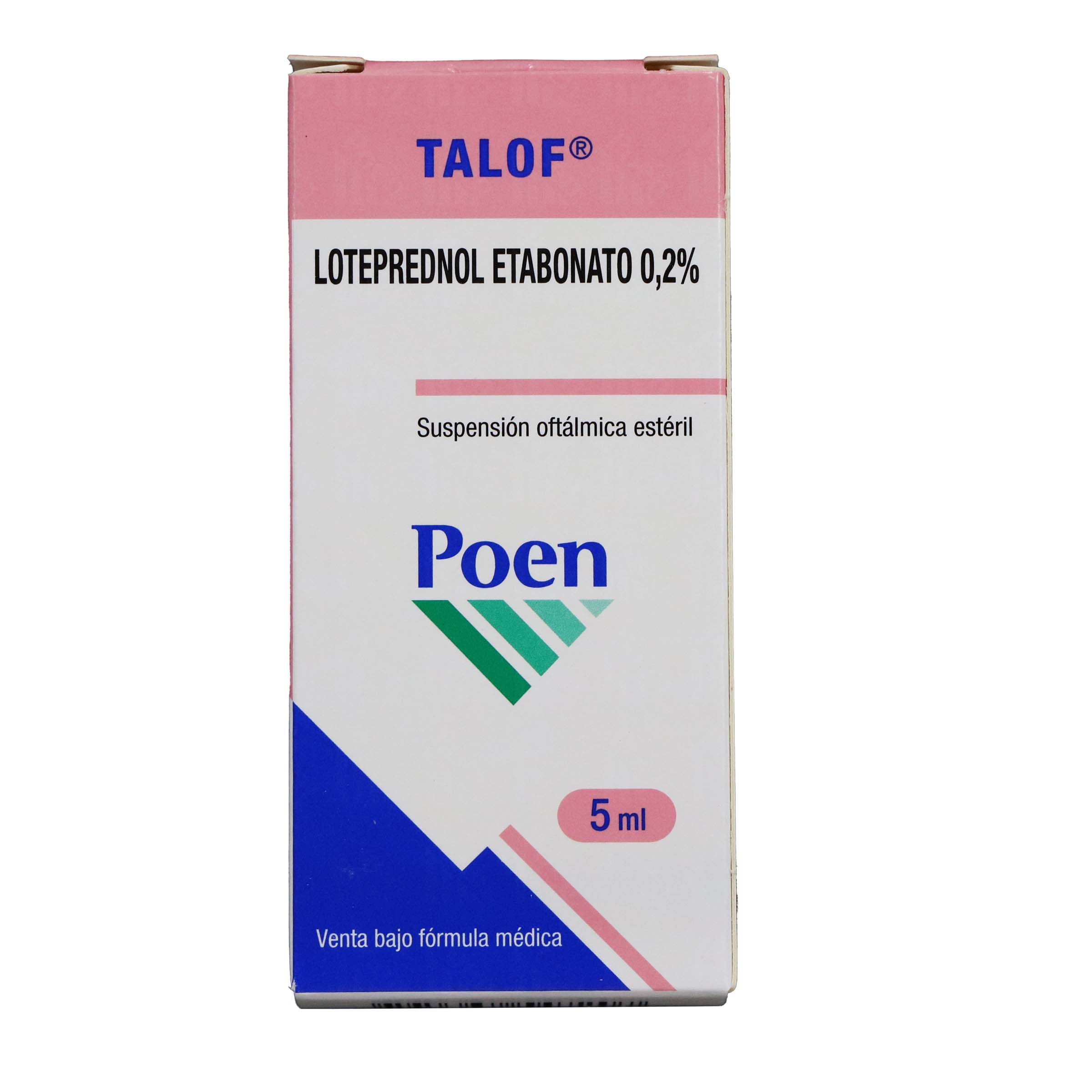 Talof Loteprednol etabonato 2 mg/5 mL (3%+)