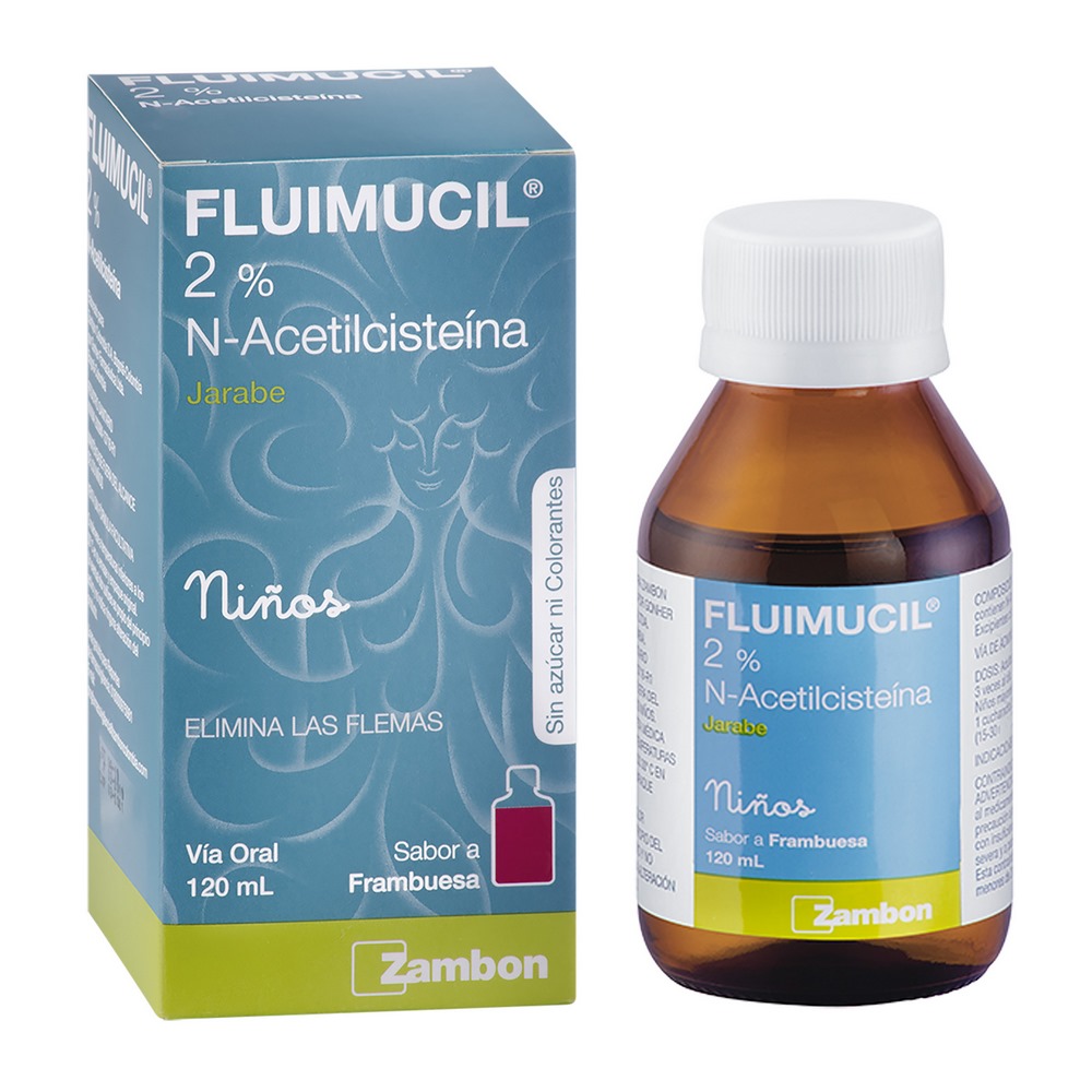 Fluimucil Niños 2% 120 ml