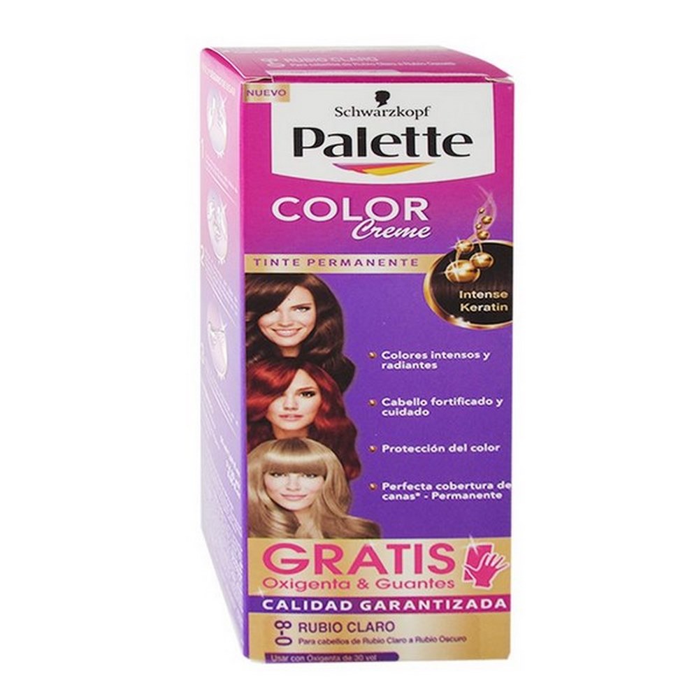 Palette Crema Tubo 8-0 Rubio Claro
