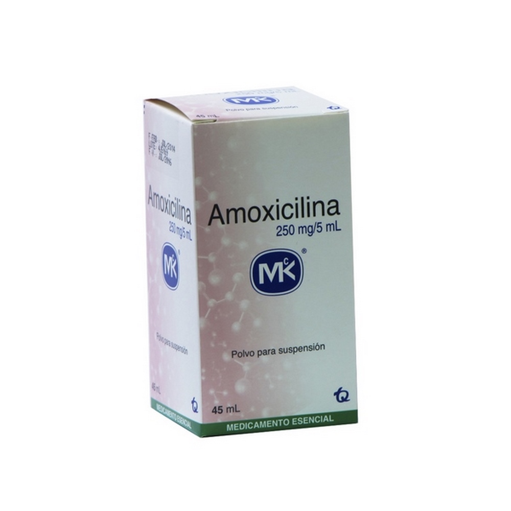 Amoxicilina 250 mg suspensión 45 ml