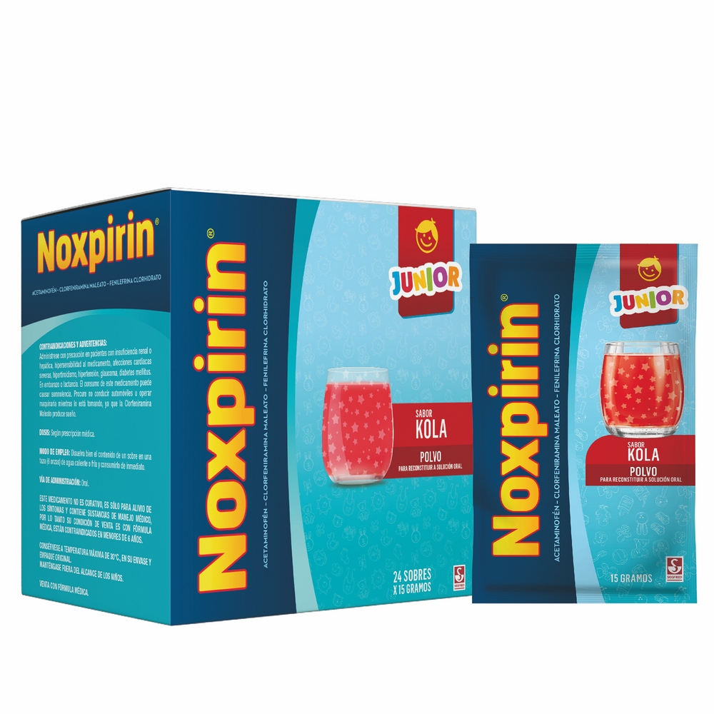 NoXPirin F Junior 15 g 24 Sobres