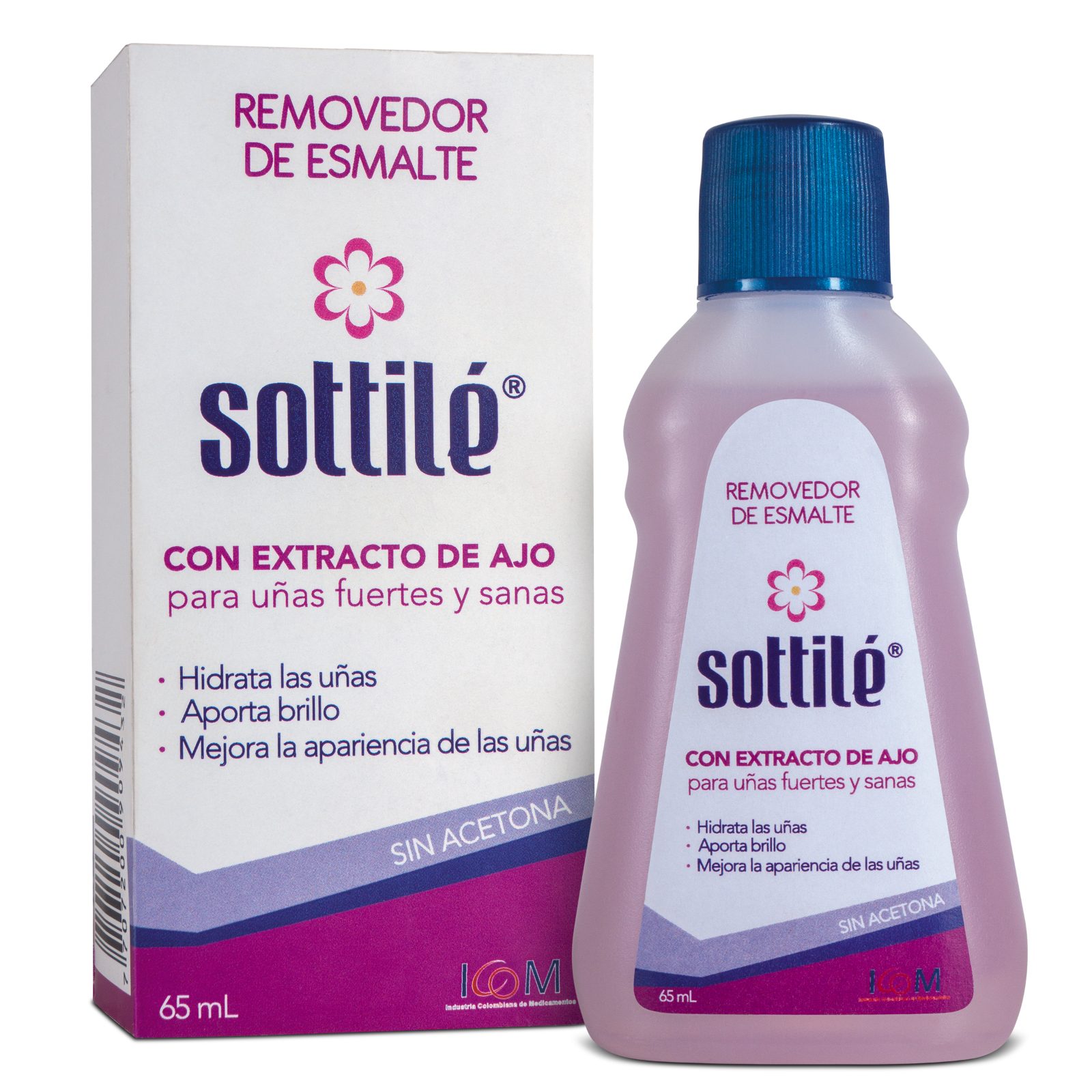 Removedor de esmalte ICOM 65 ml