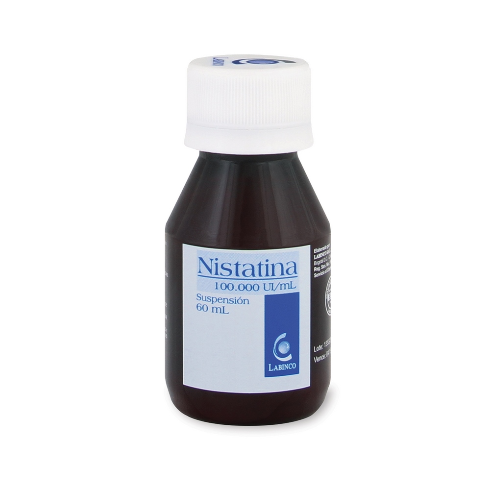 Nistatina suspensión 60 ml