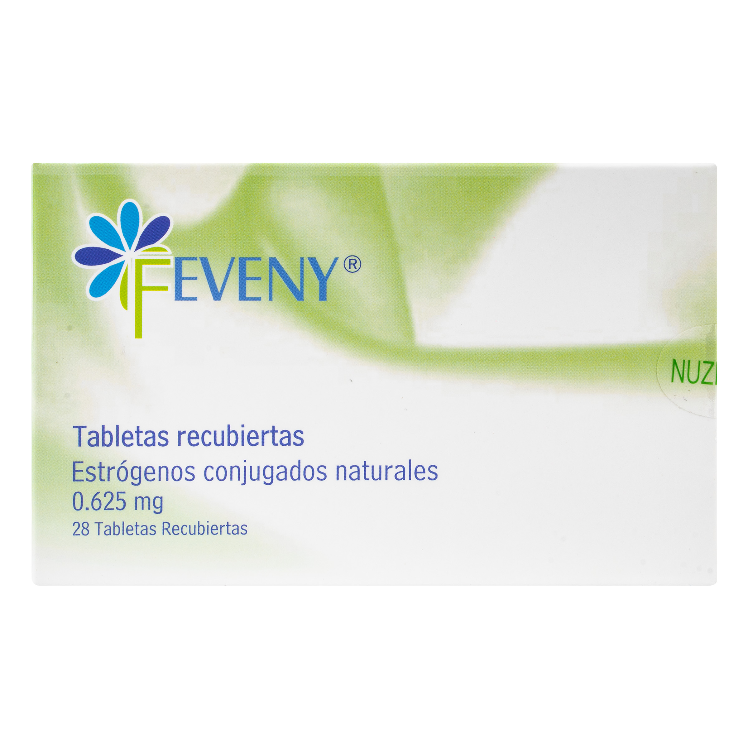 FEVENY 0.625 mg – Estrógenos Conjugados, 28 tabletas