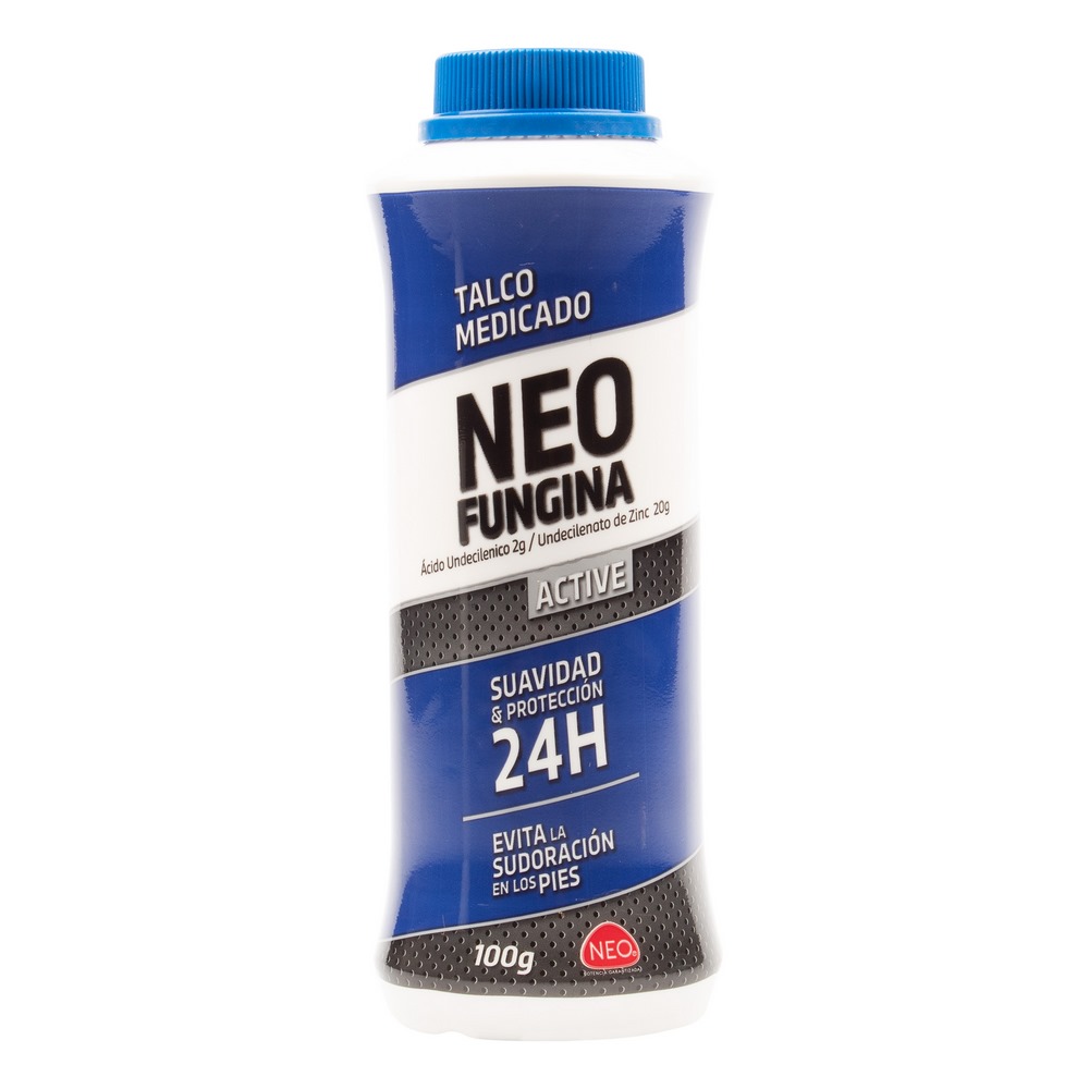 Neo Fungina Polvo 100 g – Ácido undecilénico y undecilenato de zinc