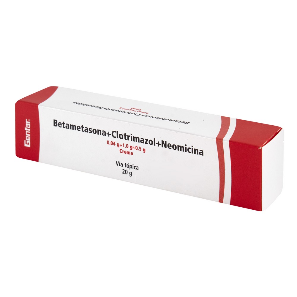 Betametasona + clotrimazol + neomicina crema 20 g – Genfar
