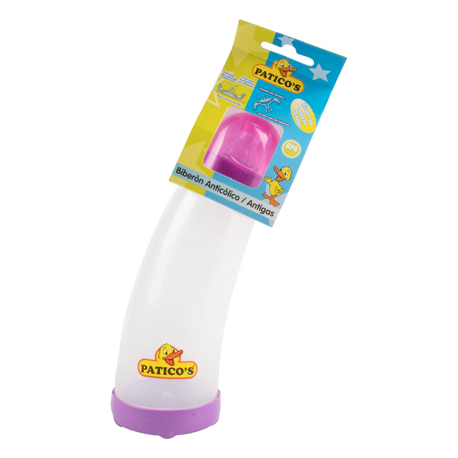 Biberón anticólico 8 oz – INPLASCO