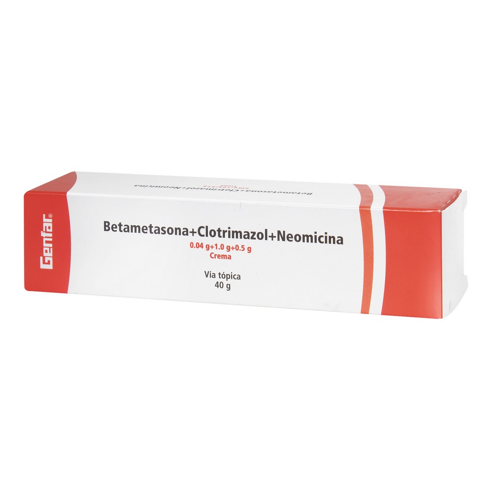 Betametasona + clotrimazol + neomicina crema 40 g