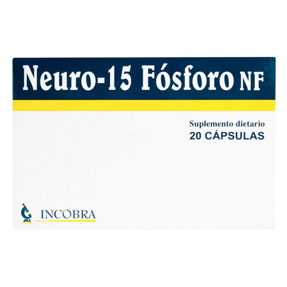 Neuro 15 Fosforo NF - Multivitamínico 20 cáps