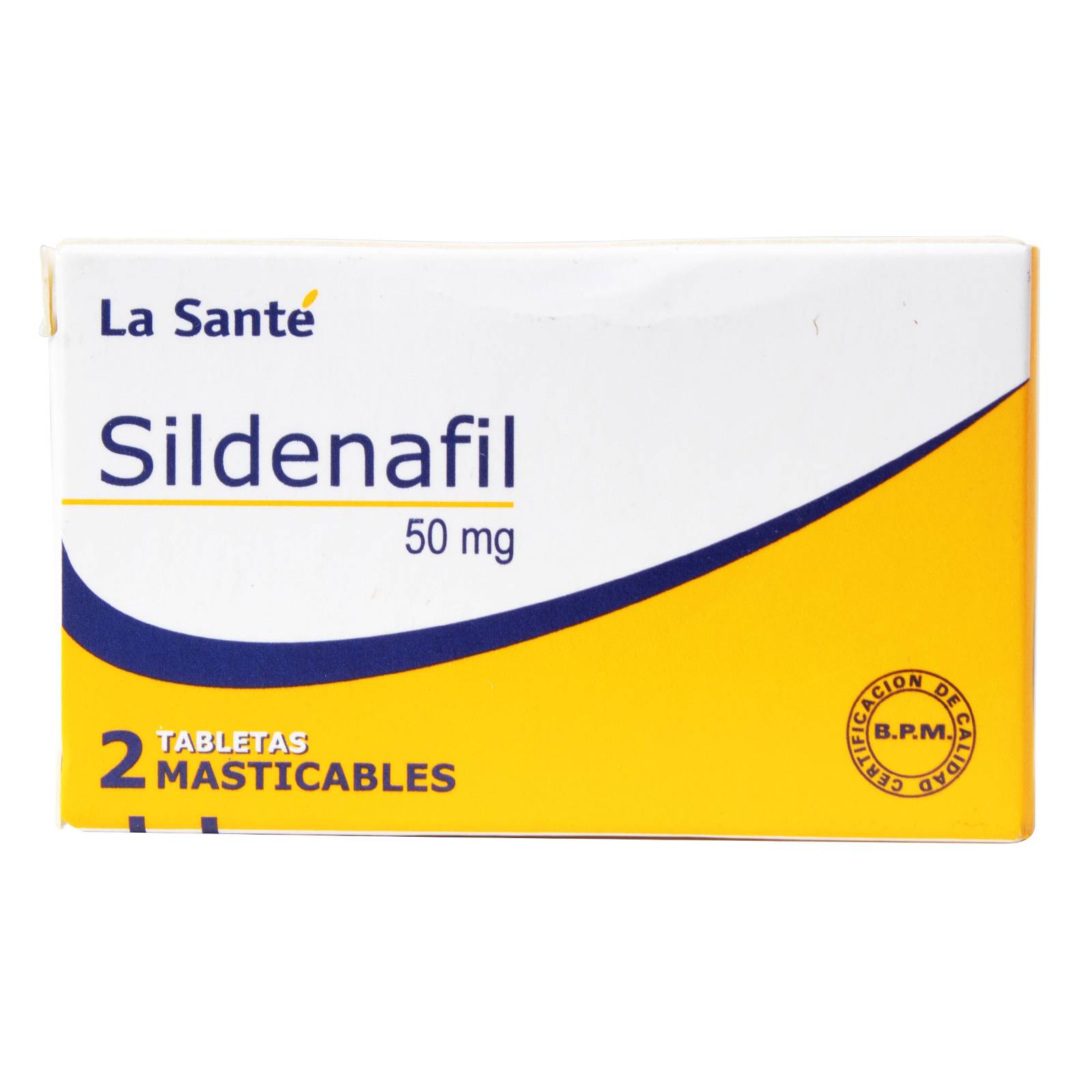 Sildenafil masticable 2 tabletas – LA SANTE