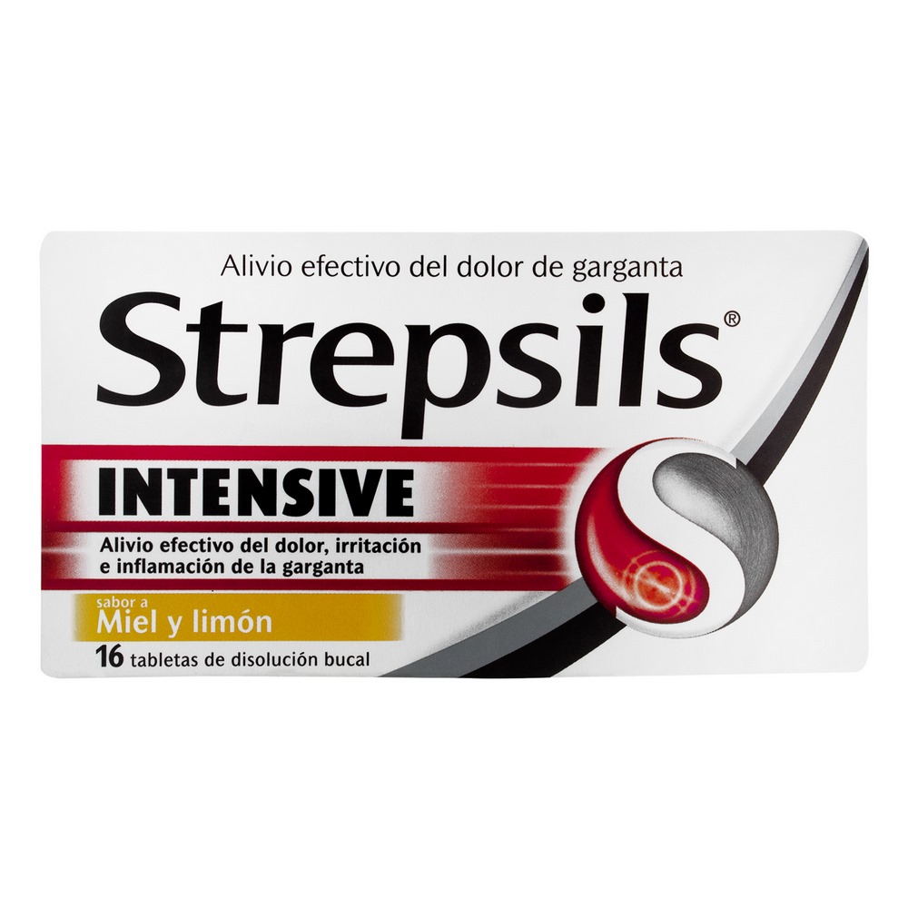 Strepsils Intensive 16 pastillas – Flurbiprofeno 8.75 mg