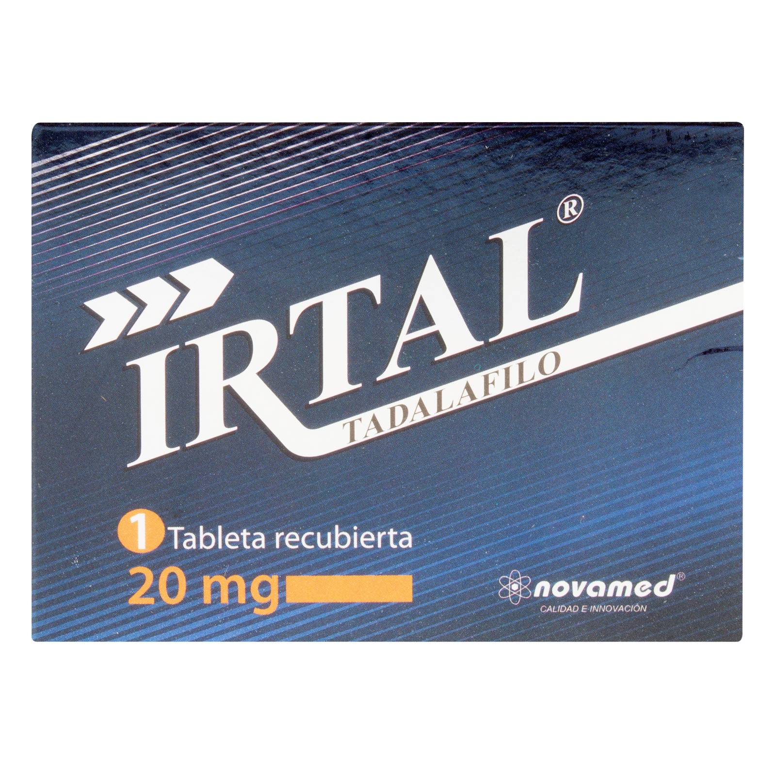 Tadalafilo 20 mg – 1 tableta Irtal (Novamed) – Salud Sexual