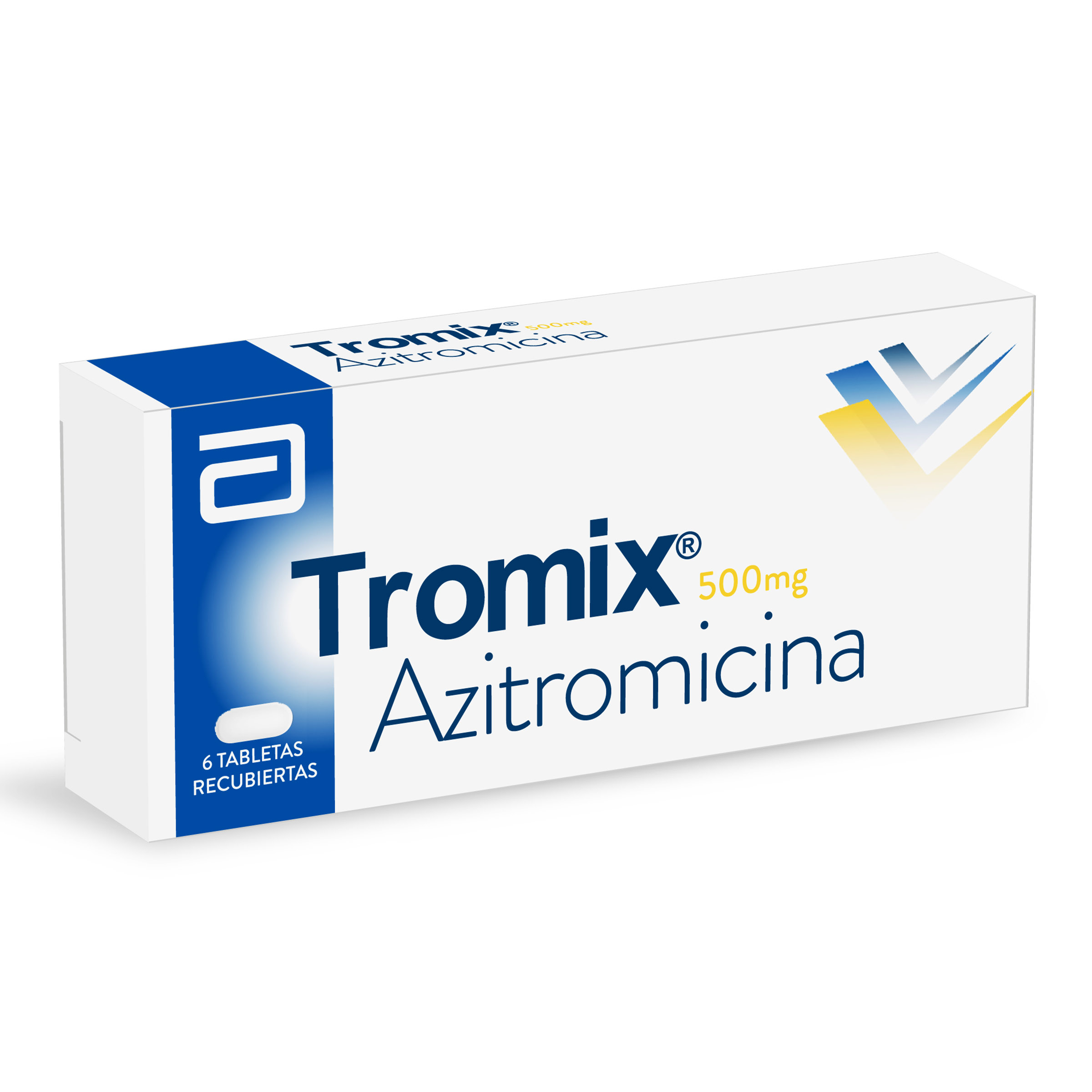 Tromix 500 mg – Azitromicina, 6 tabletas