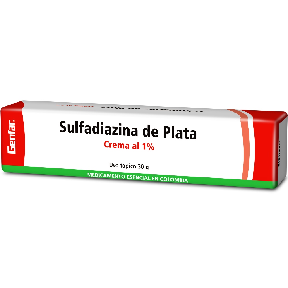 Sulfadiazina de Plata 30 g – Genfar