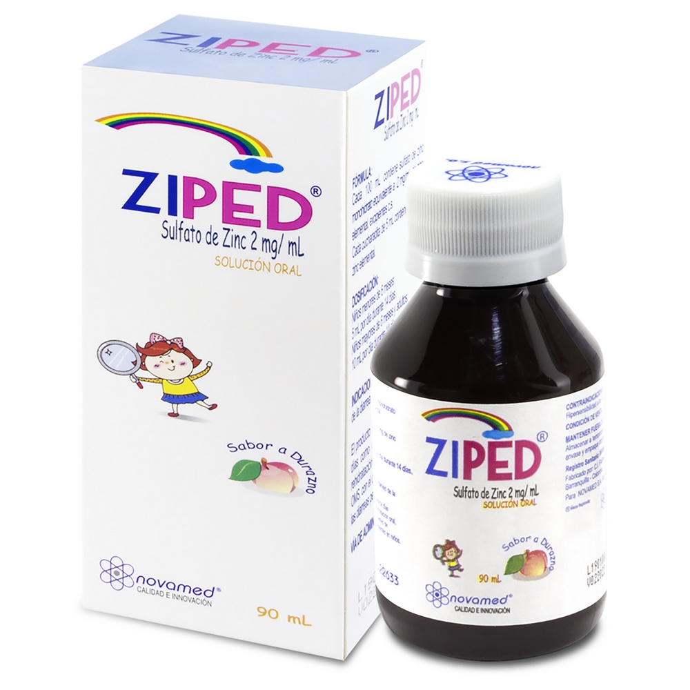 ZipEd Zinc Solución 90 ml