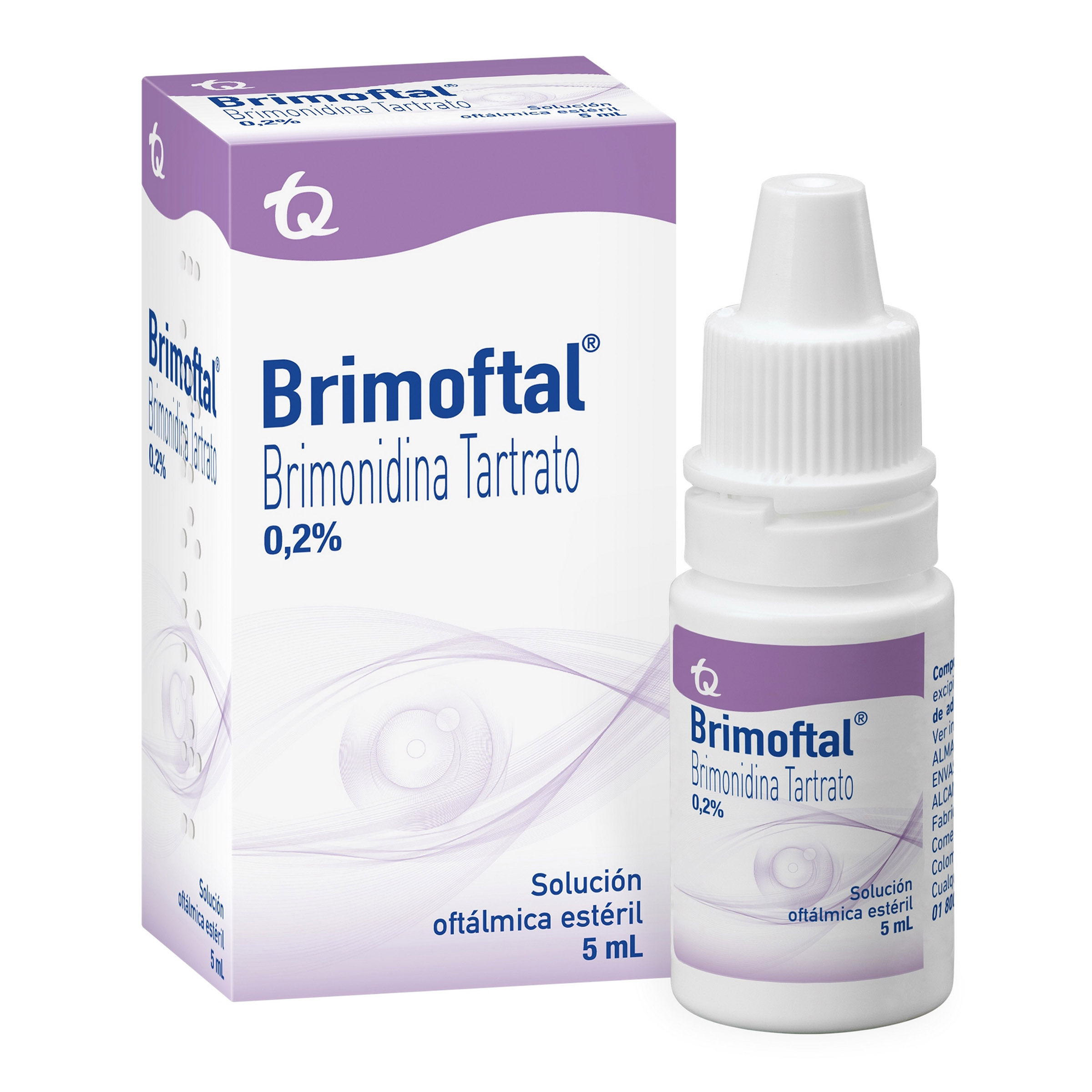 Brimonidina 0.2% – 5 ml