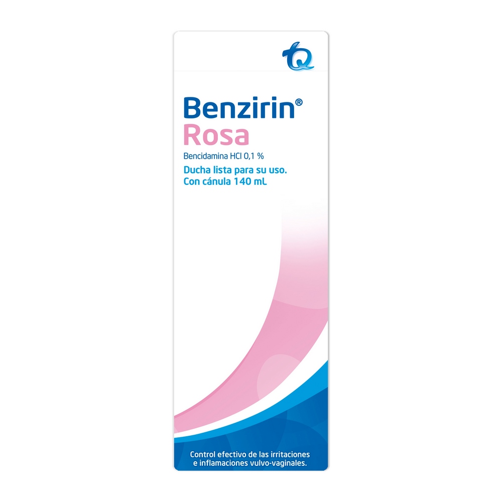 Benzirin Rosa Ducha Vaginal 140 ml – Bencidamina