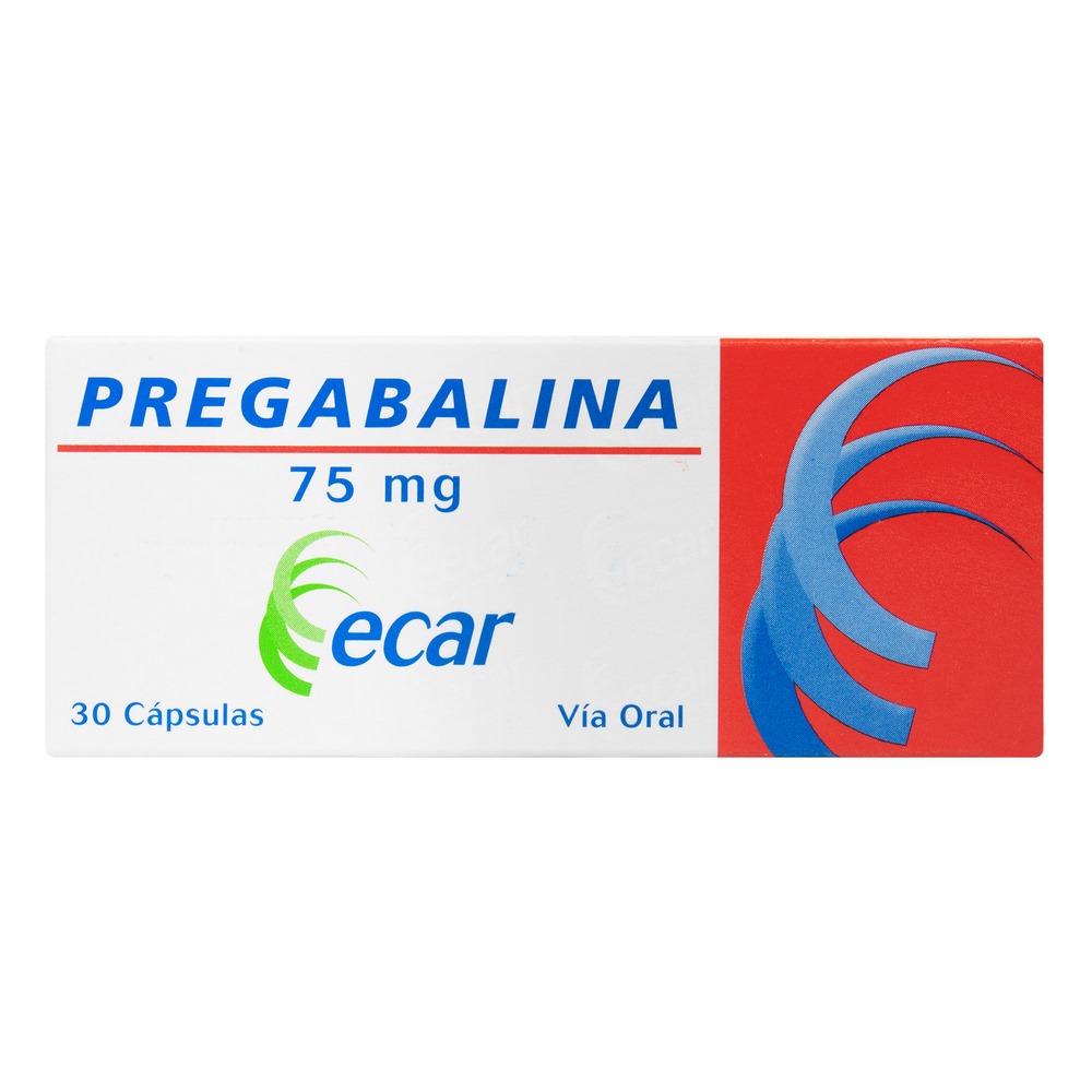 Pregabalina 75 mg – 30 cápsulas EC