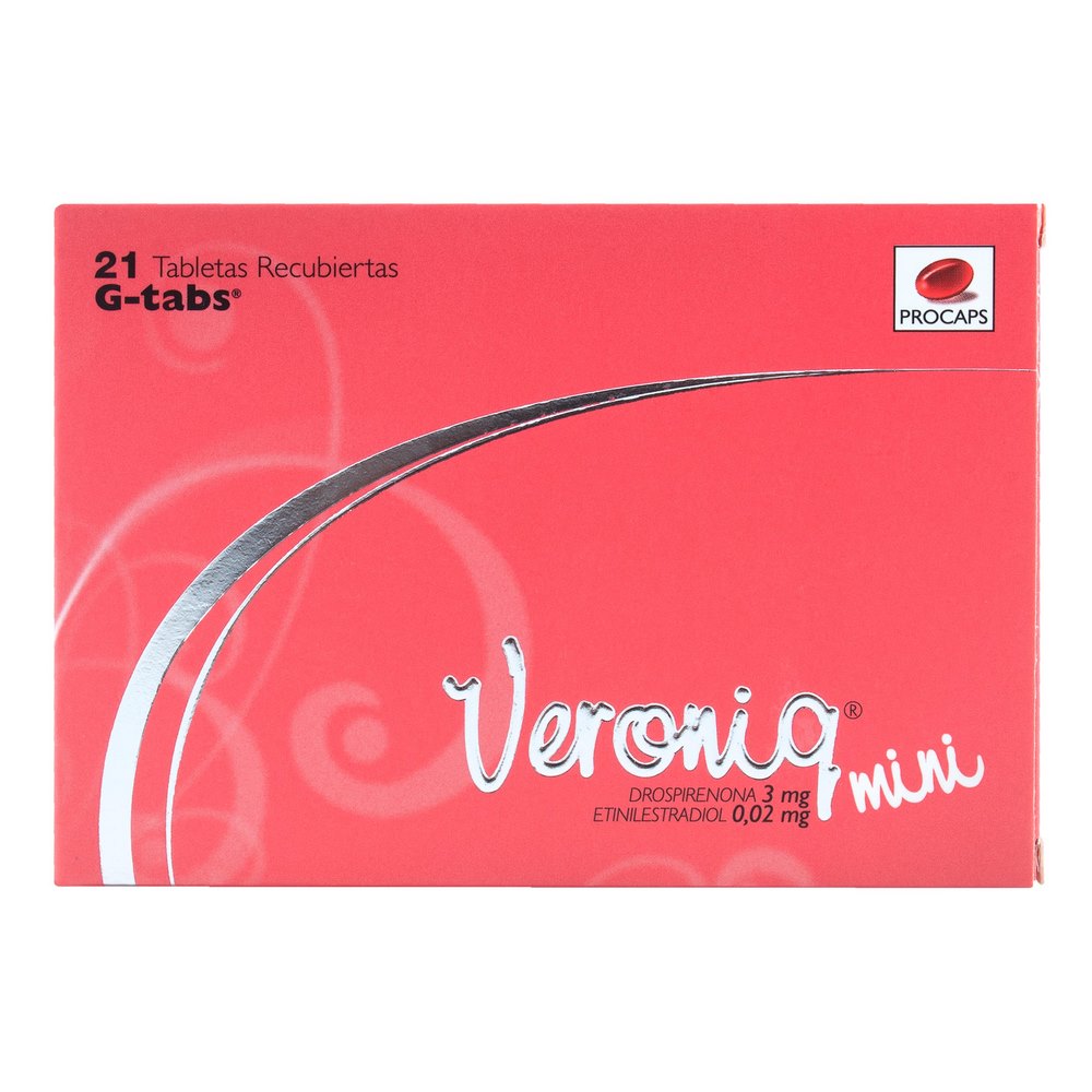Veroniq Mini 21 tabletas – Drospirona y etinilestradiol