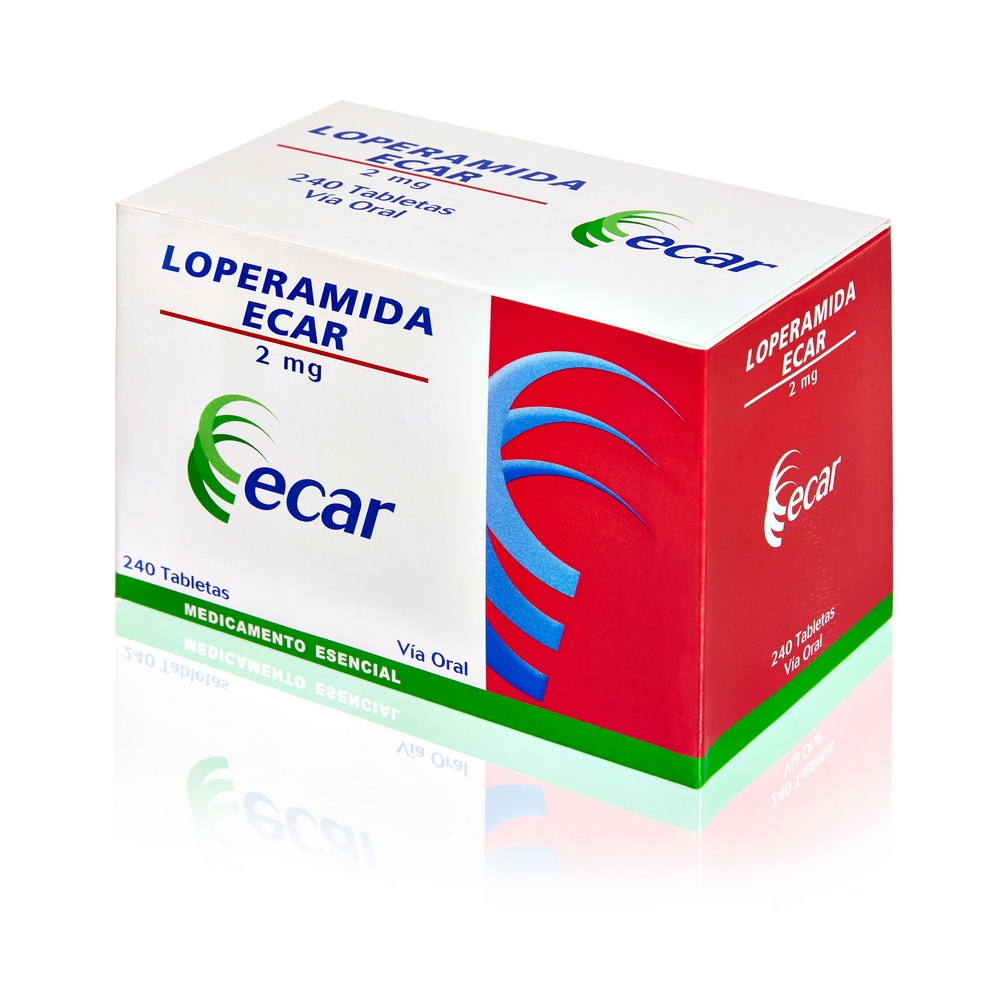 Loperamida 2 mg EC - 240 tabletas