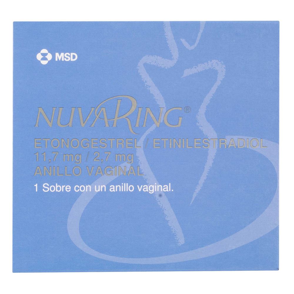 Nuvaring Anillo vaginal anticonceptivo 1 pieza | Organon Colombia