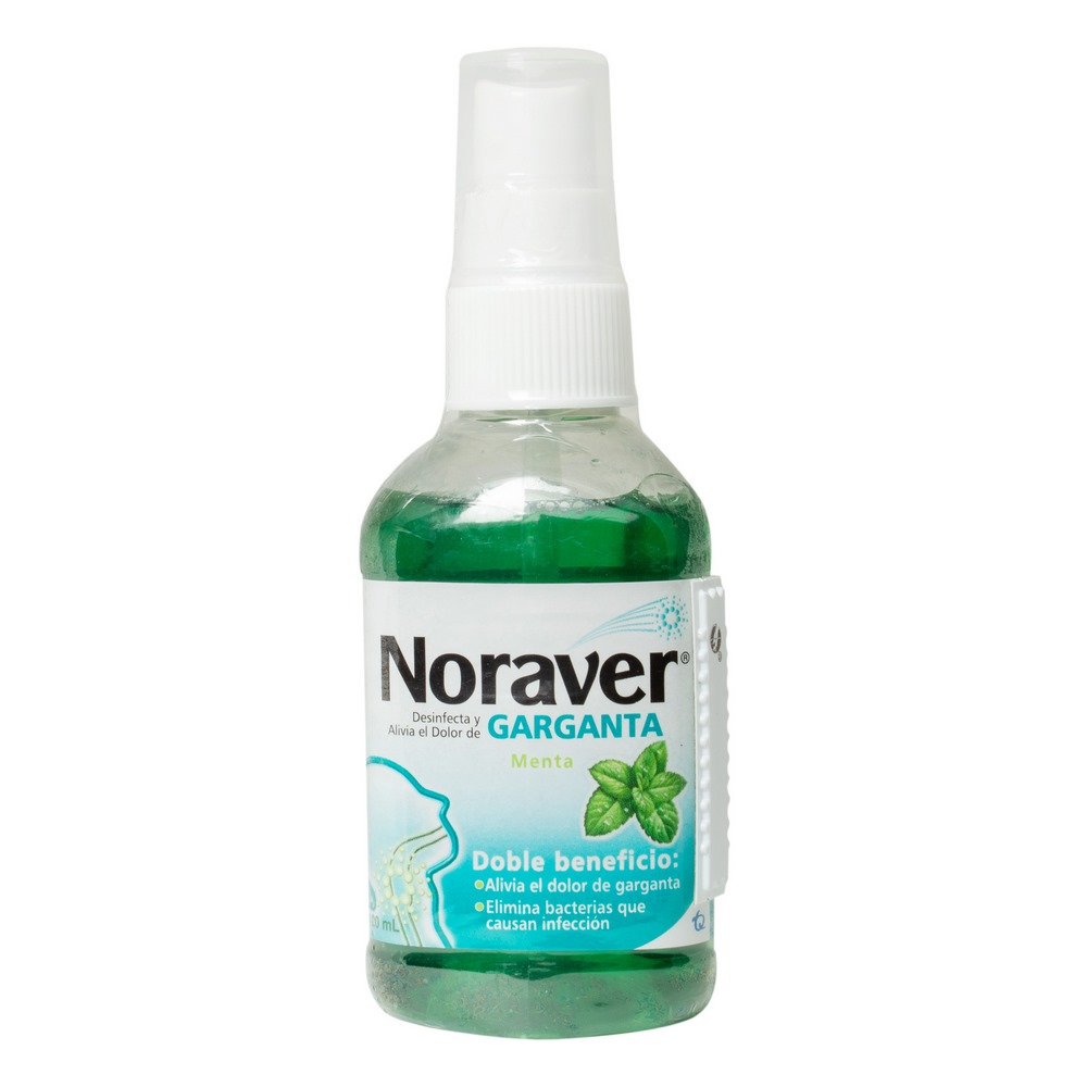 Noraver Menta Spray – 120 ml (fenol)