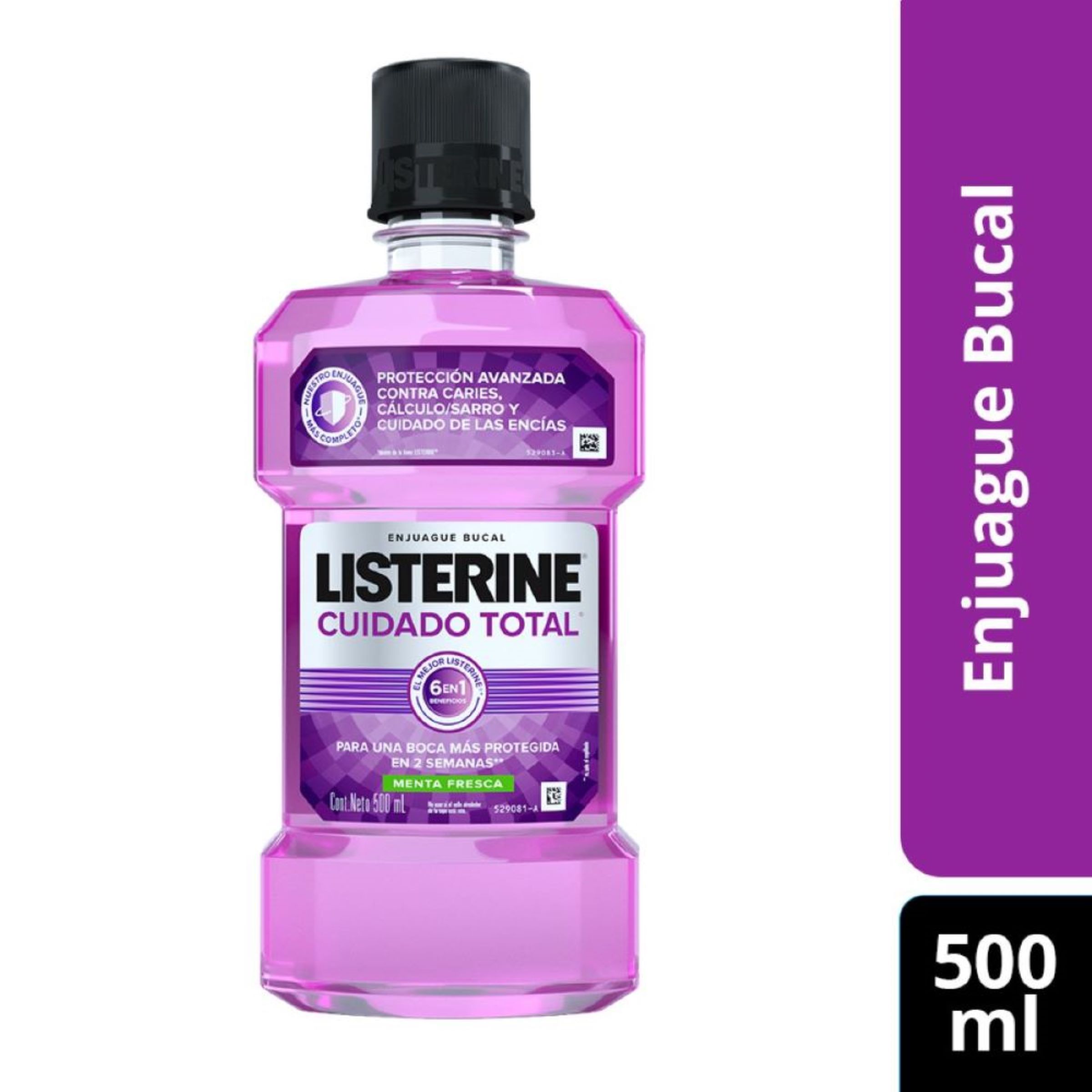 Listerine Cuidado Total – Enjuague Bucal 500 ml