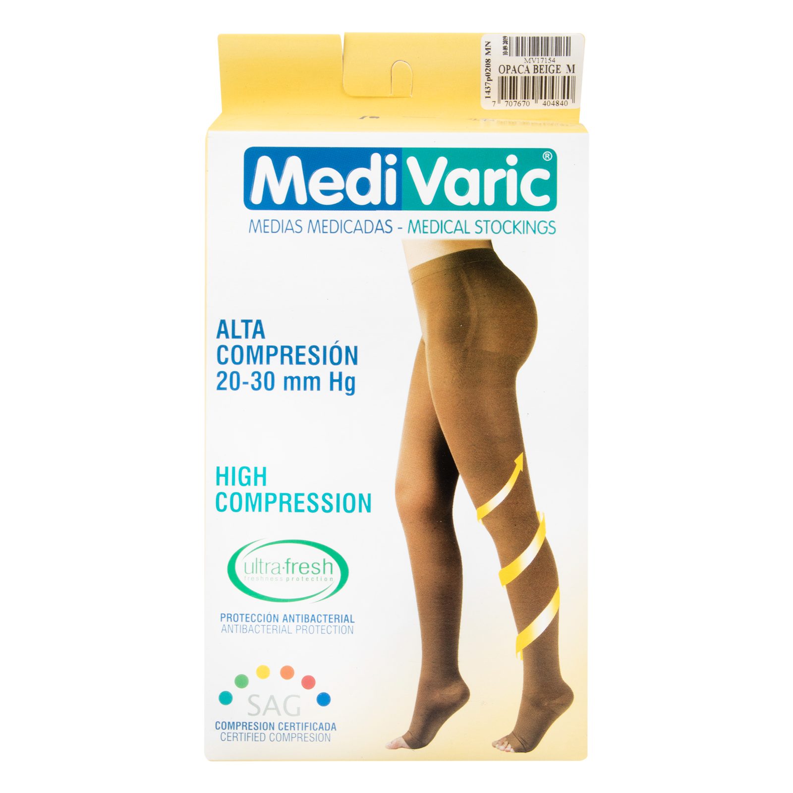 Medias de compresión beige para varices – NEW TRADE INTERNATIONAL