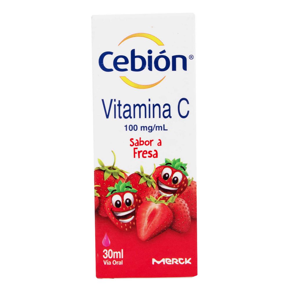 Cebion gotas fresa 30 ml – Vitamina C