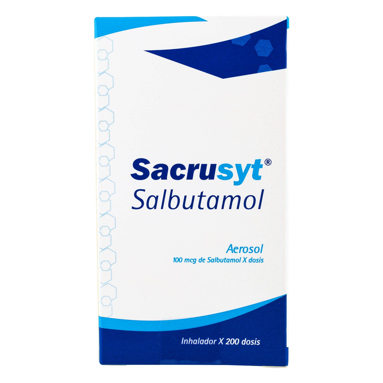 Sacrusyt Inhalador Salbutamol 200 dosis