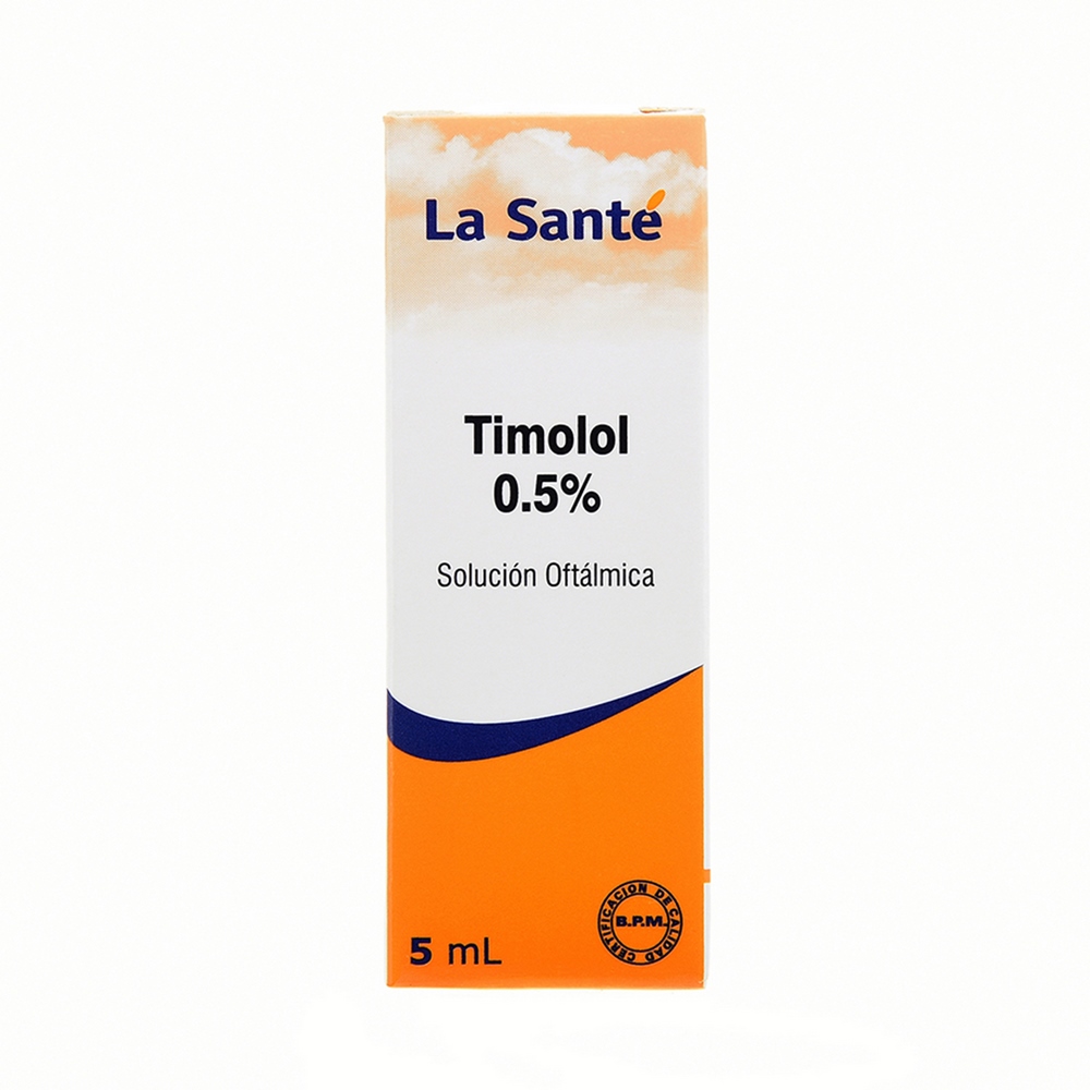 Timolol Maleato 0.5% Gotas Oftálmicas 5 mL
