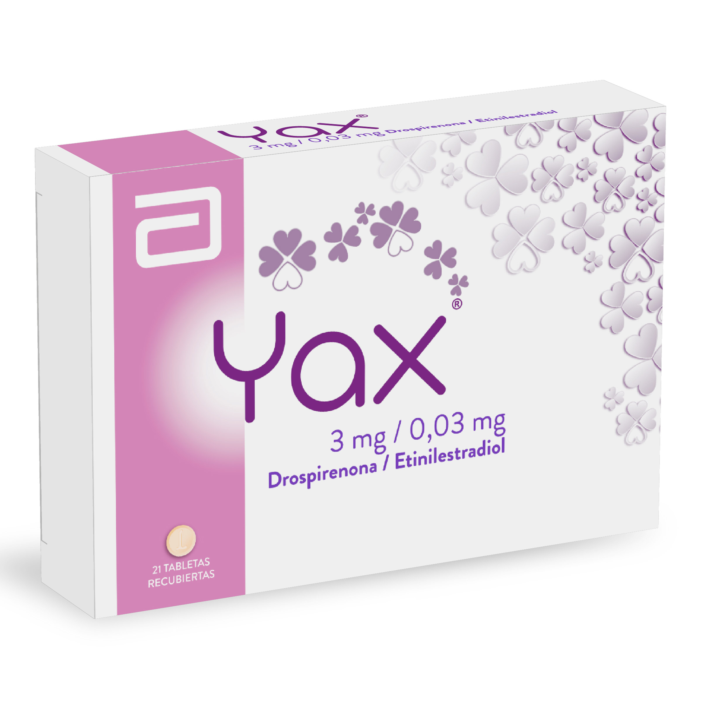 YAX 21 tabletas – drospirenona/etinilestradiol | Lafrancol