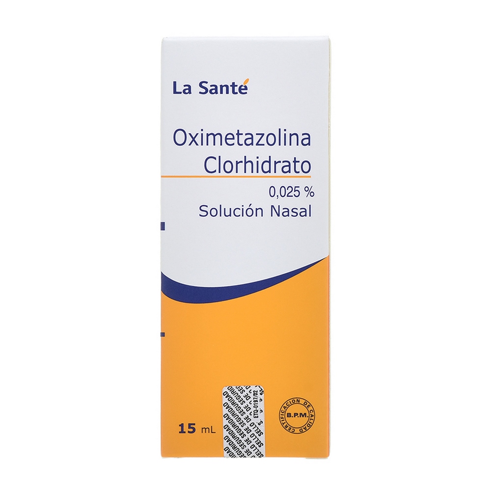 Oximetazolina HCl 0.025% spray nasal pediátrico 15 mL | La Santé
