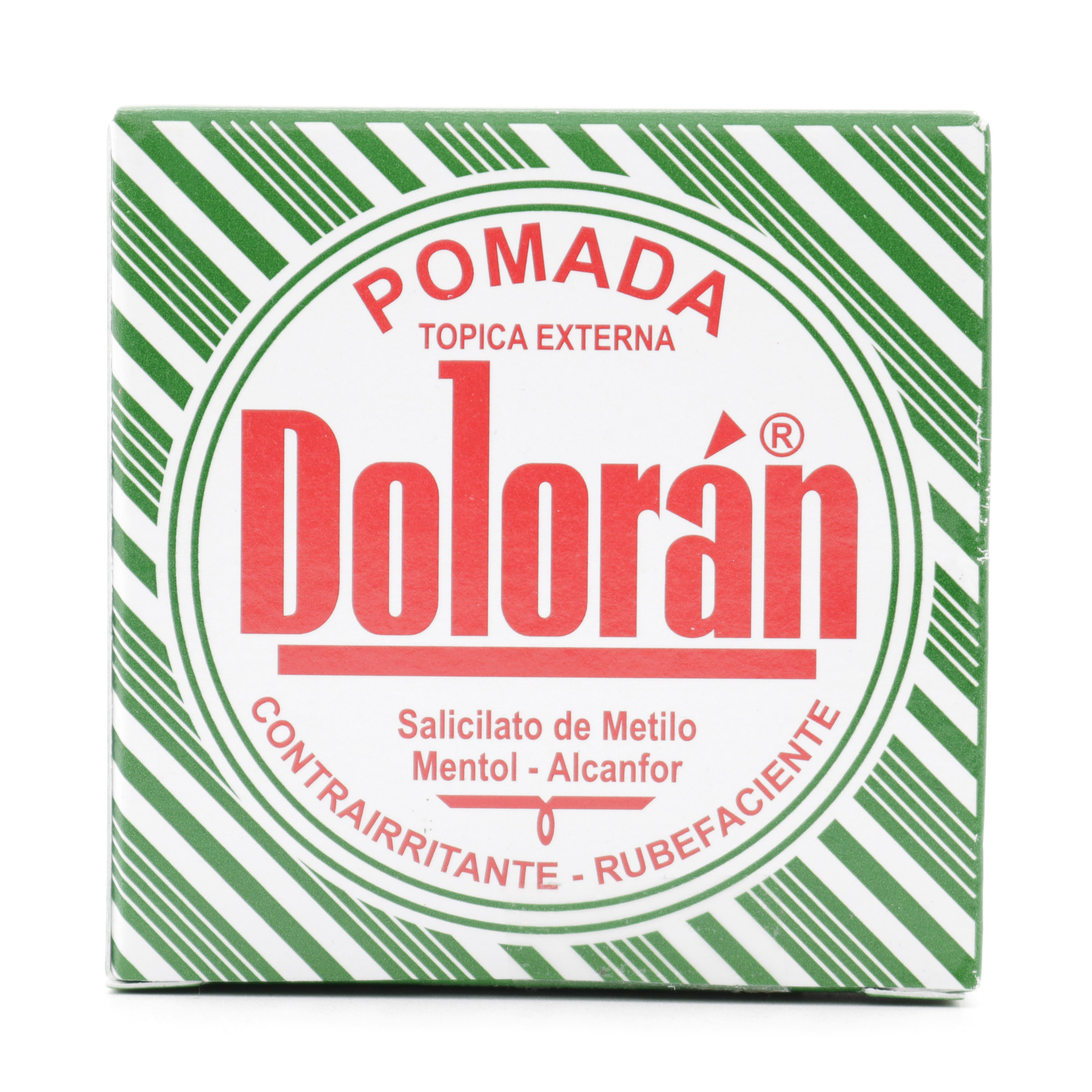 DOLORAN Pomada 10 g – Salicilato de metilo, mentol y alcanfor