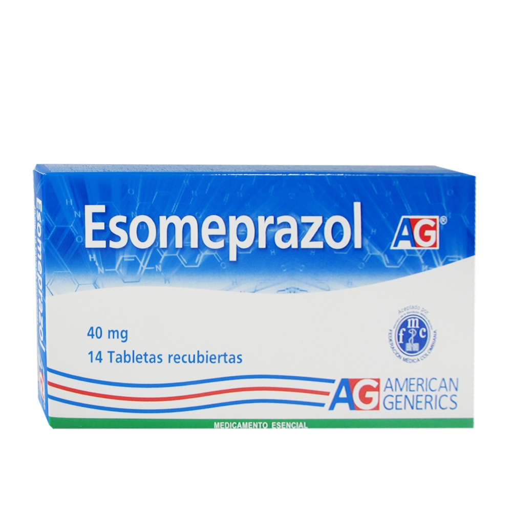 Esomeprazol 40 mg – 14 tabletas AG