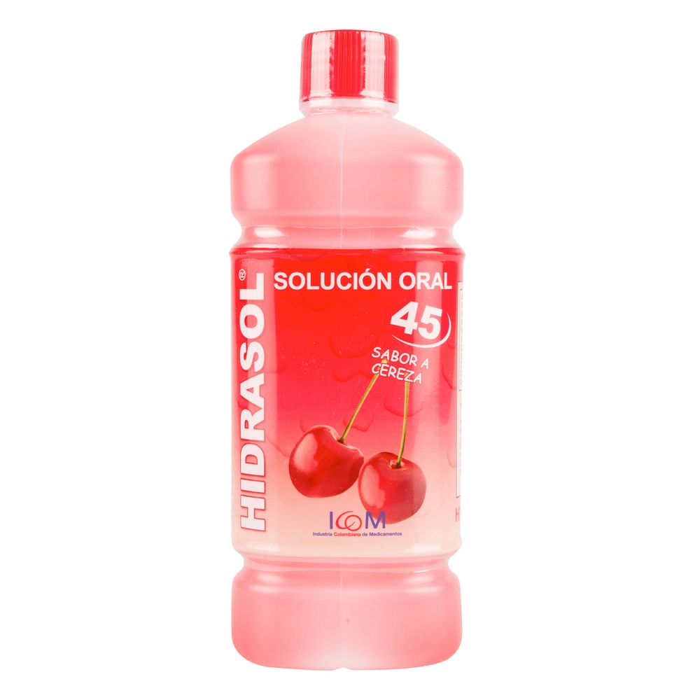 Hidrasol 45 Cereza 500 ml – Suero Oral ICOM