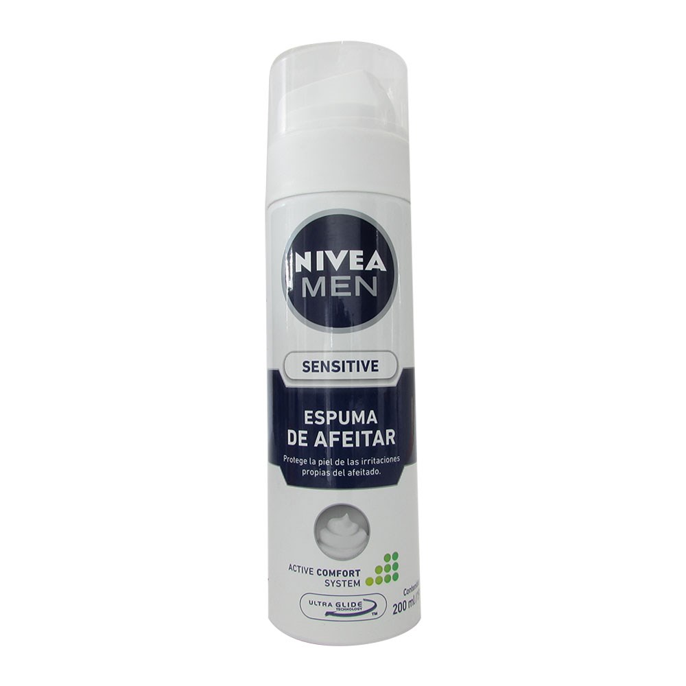 NIVEA Men Espuma Afeitar Sensitive – 200 ml
