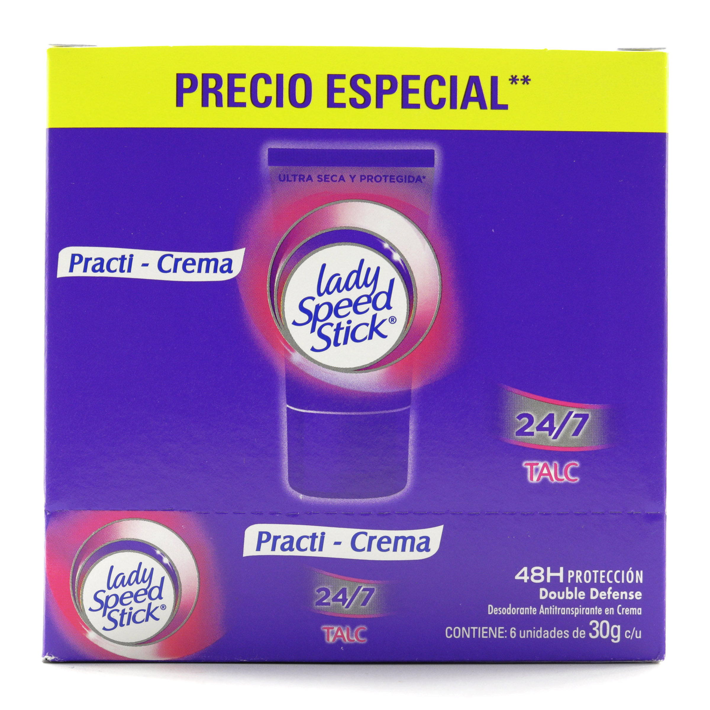 Desodorante en crema DTE Lady 30 g x6 | Colgate Palmolive