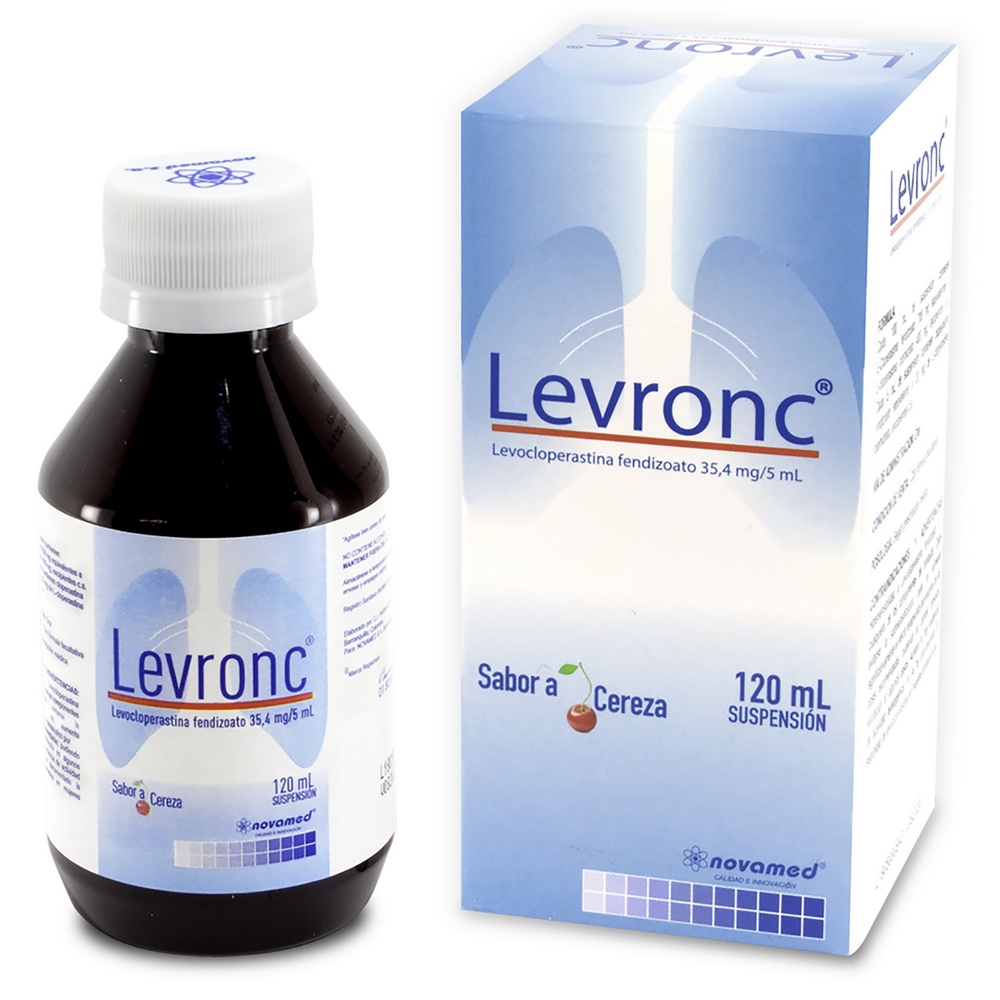LEVRONC SUSPENSION 120 ML – LEVOCLOPERASTINA CLORHIDRATO