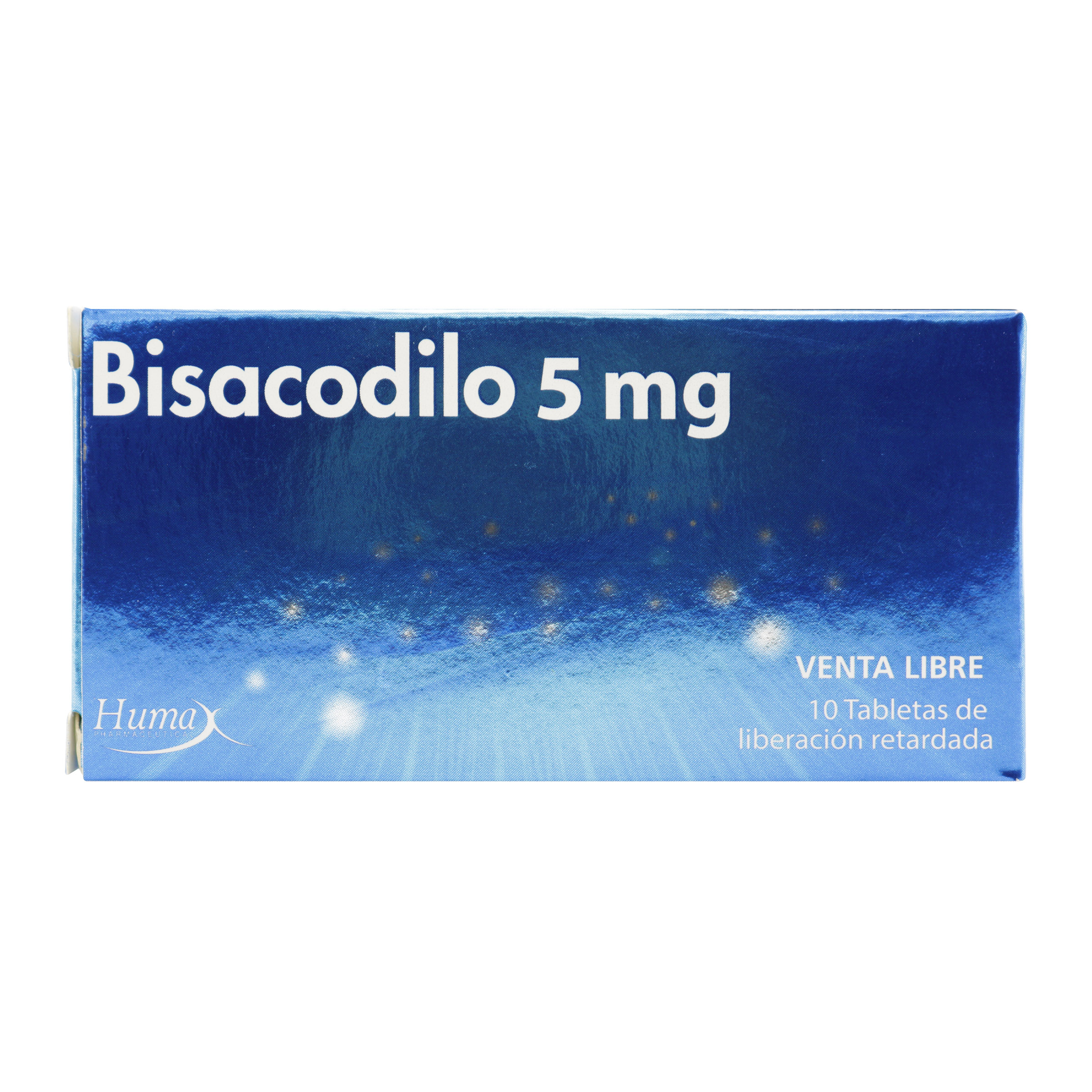 Bisacodilo 5 mg - 10 tabletas