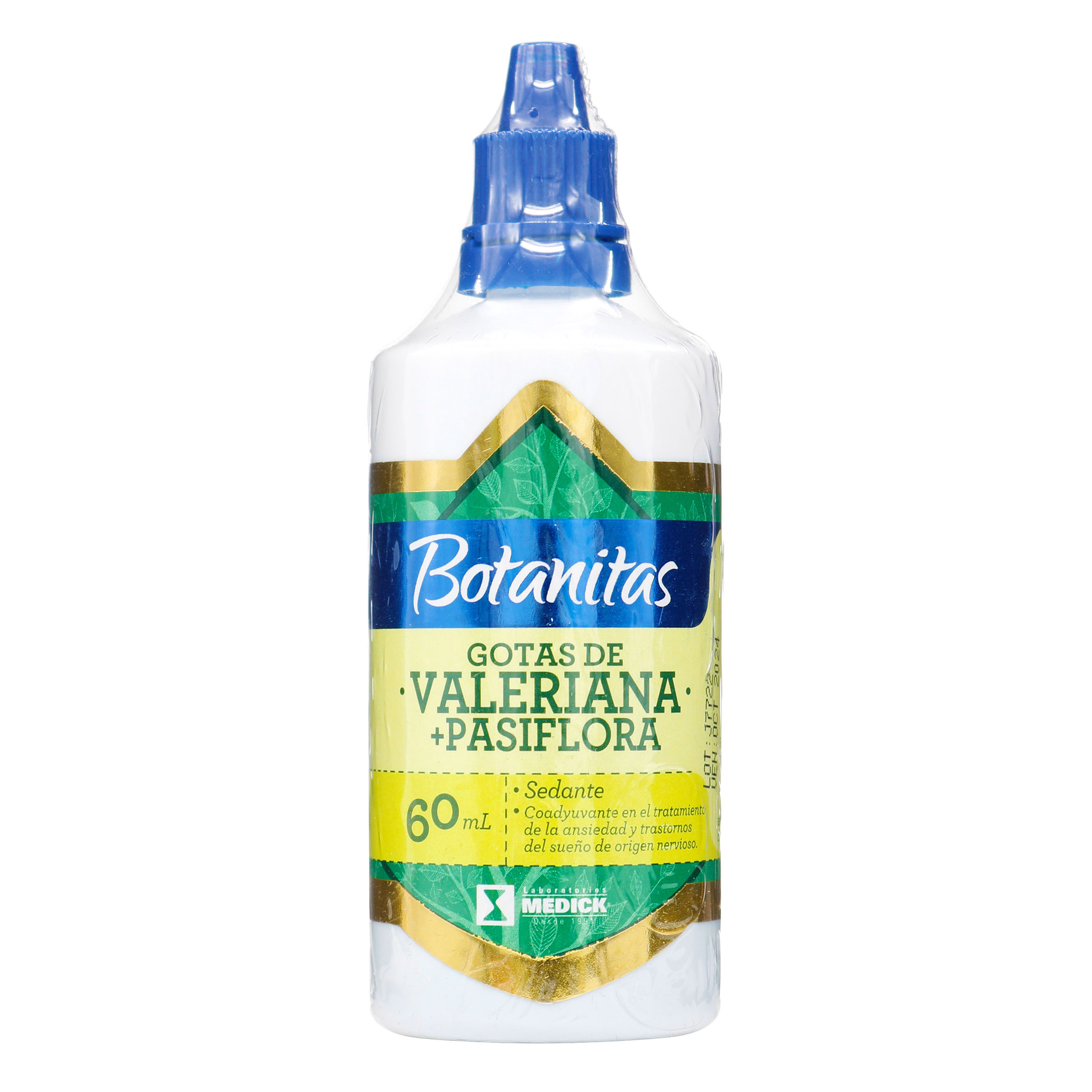 Gotas Valeriana + Pasiflora 60 ml