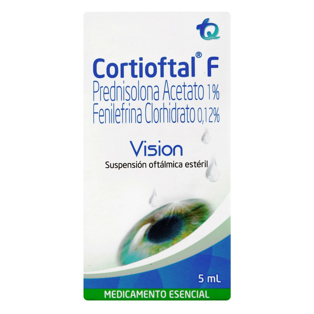 Cortioftal F – Gotas Oftálmicas Prednisolona + Fenilefrina