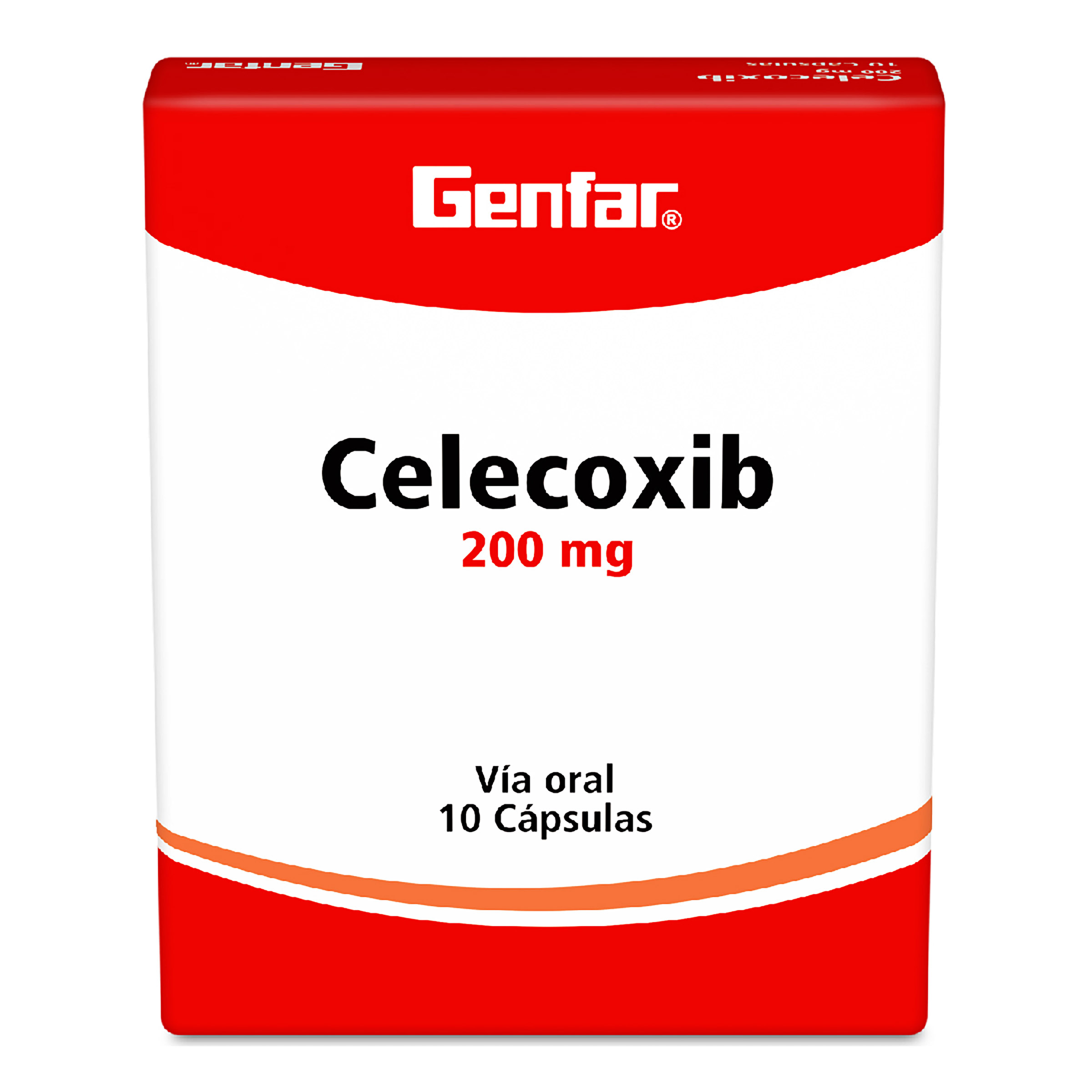 Celecoxib 200 mg - 10 cápsulas Genfar S.A.