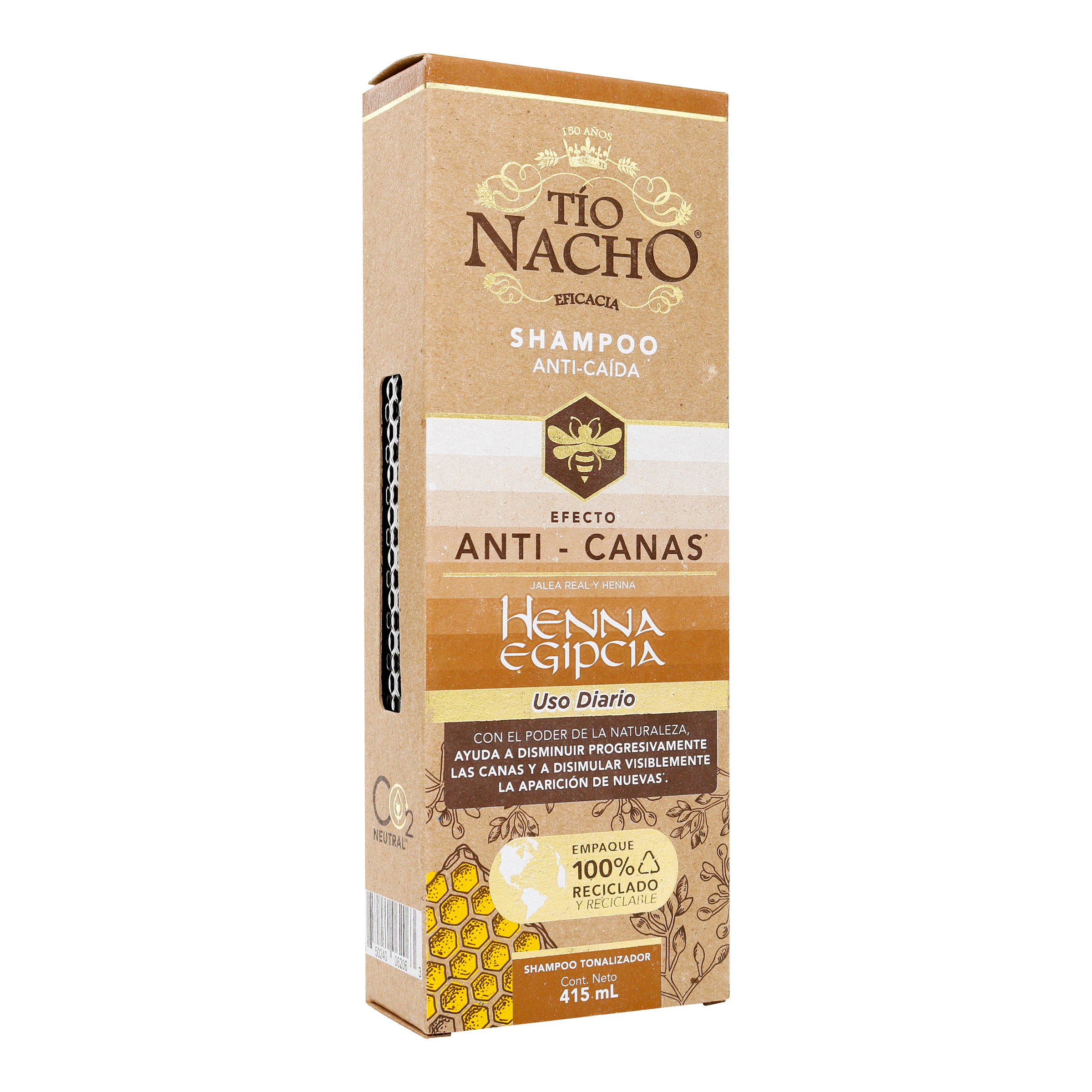 CHA.TIO NACHO Anti Canas Tonalizante 415 ml