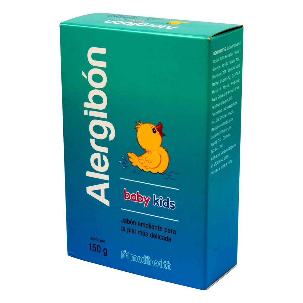 Jabón Alergibon Baby Kids 150 g - Barra