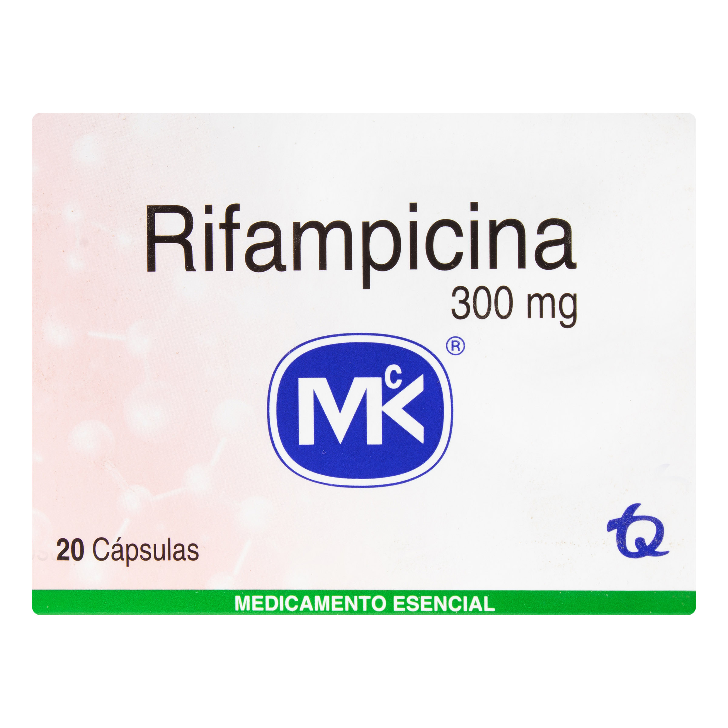 Rifampicina 300 mg – 20 cápsulas MK Rifampicina