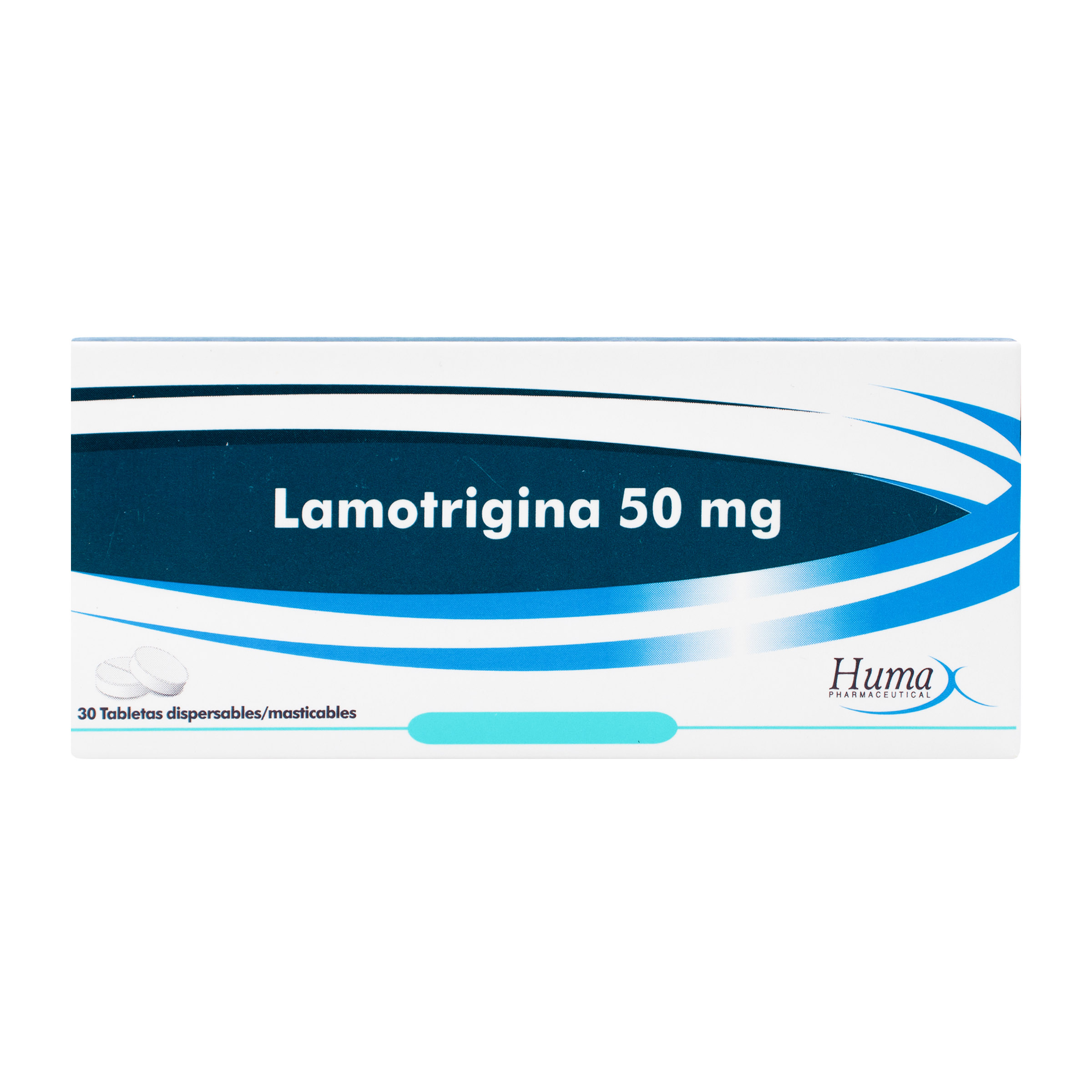 Lamotrigina 50 mg – 30 tabletas