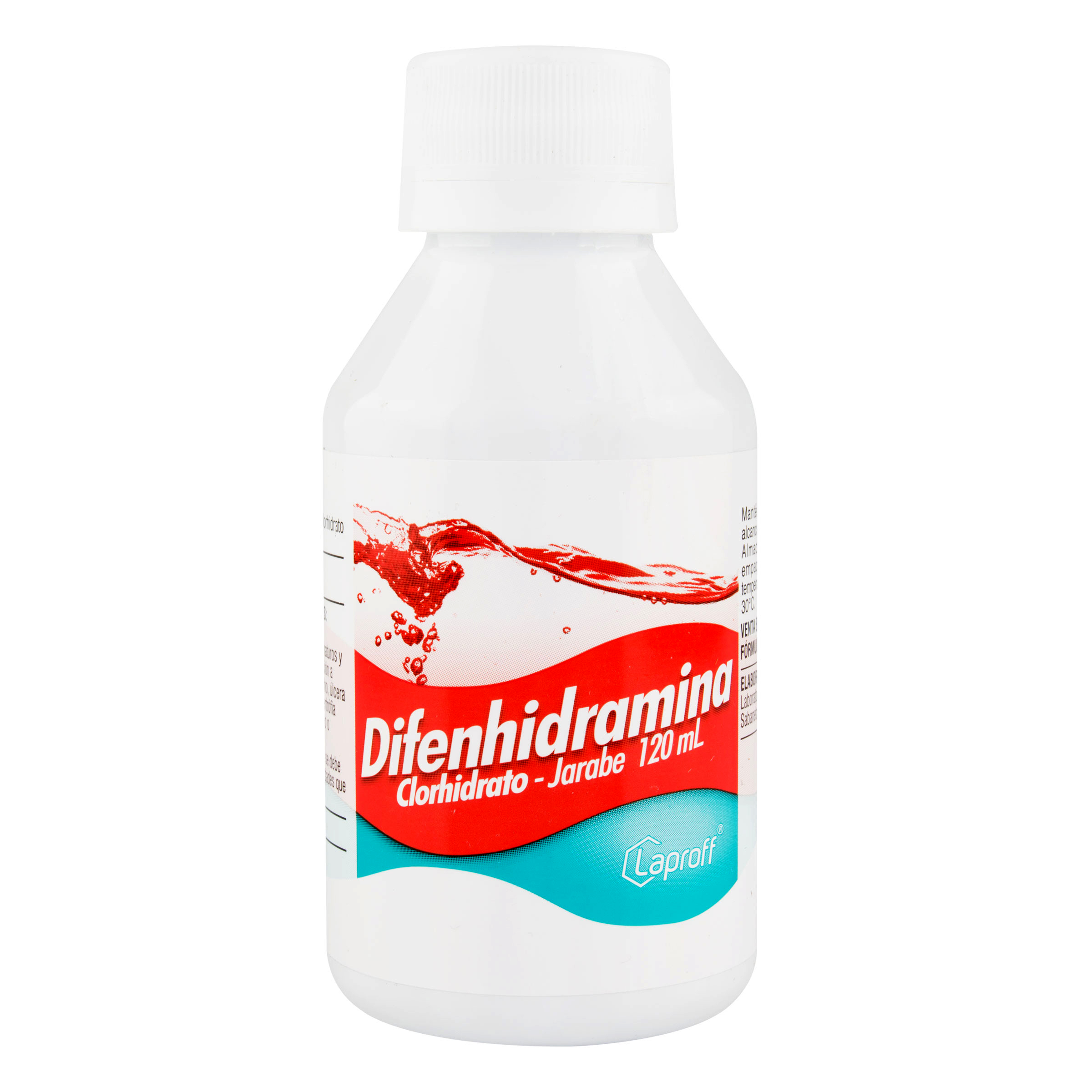Difenhidramina Jarabe 120 ml - LAPROFF