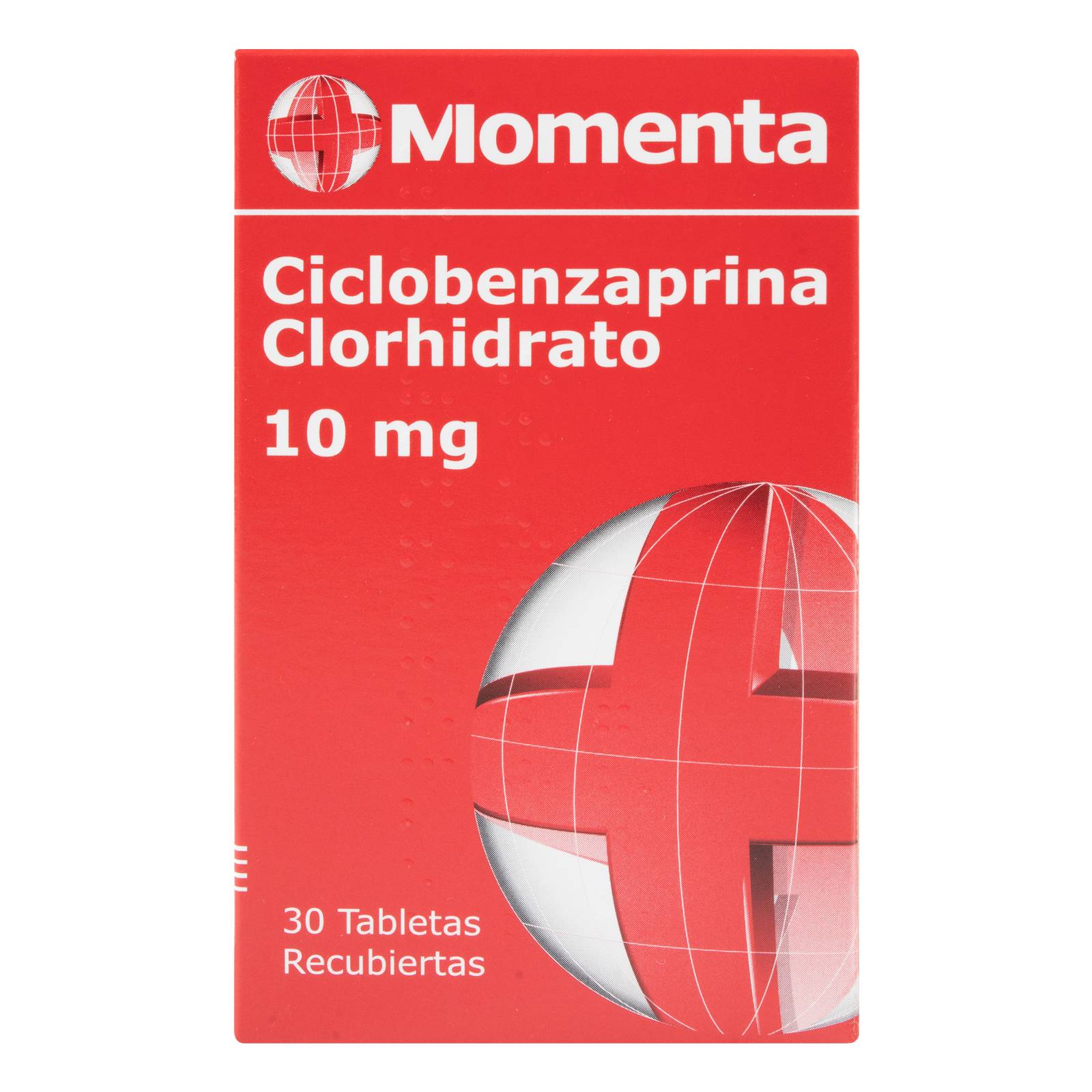 Ciclobenzaprina 10 mg – 30 tabletas