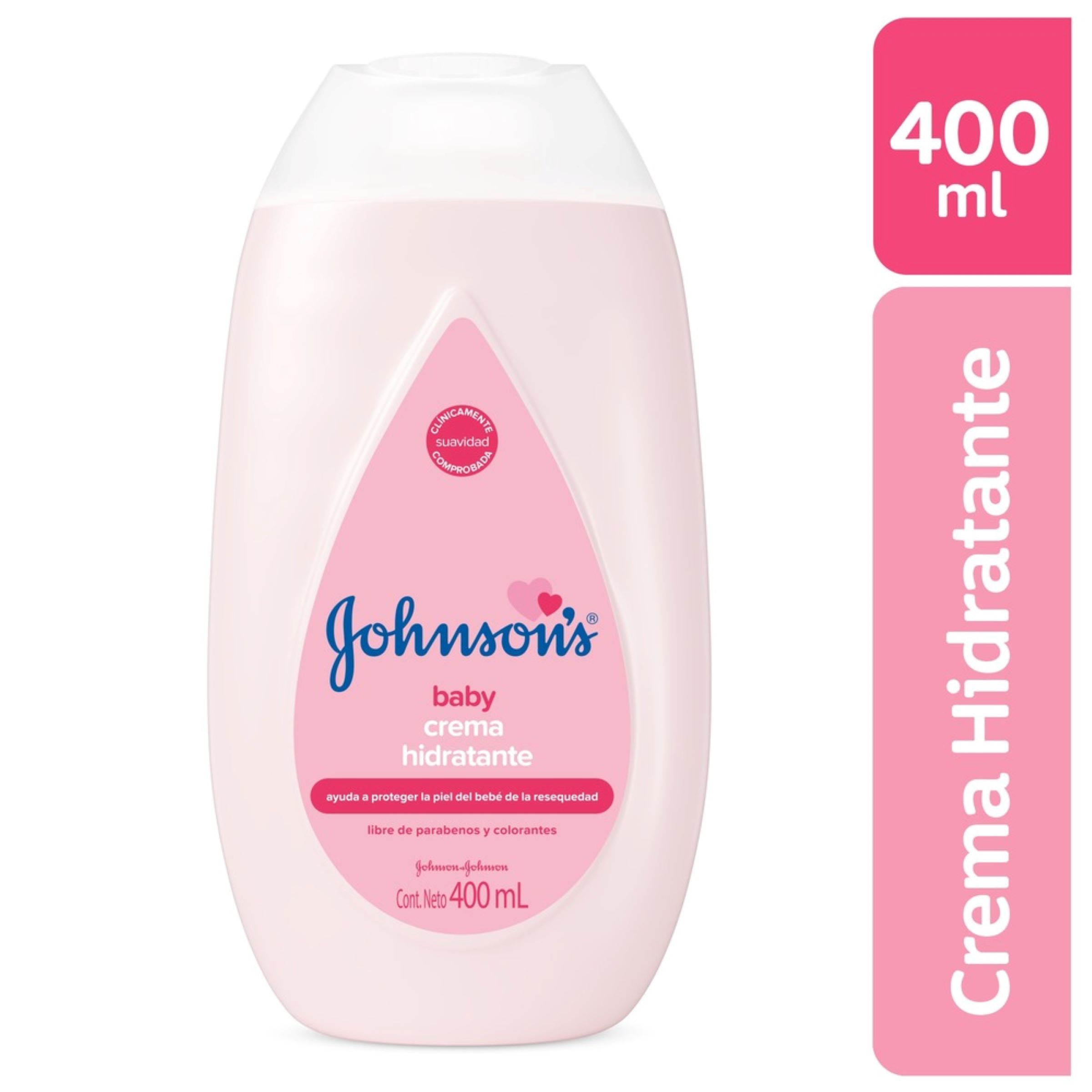 Crema JJ Baby 400 ml – Cuidado de la piel del bebé